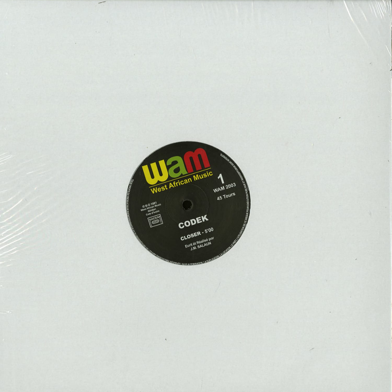 Codek - CLOSER / TAM-TAM
