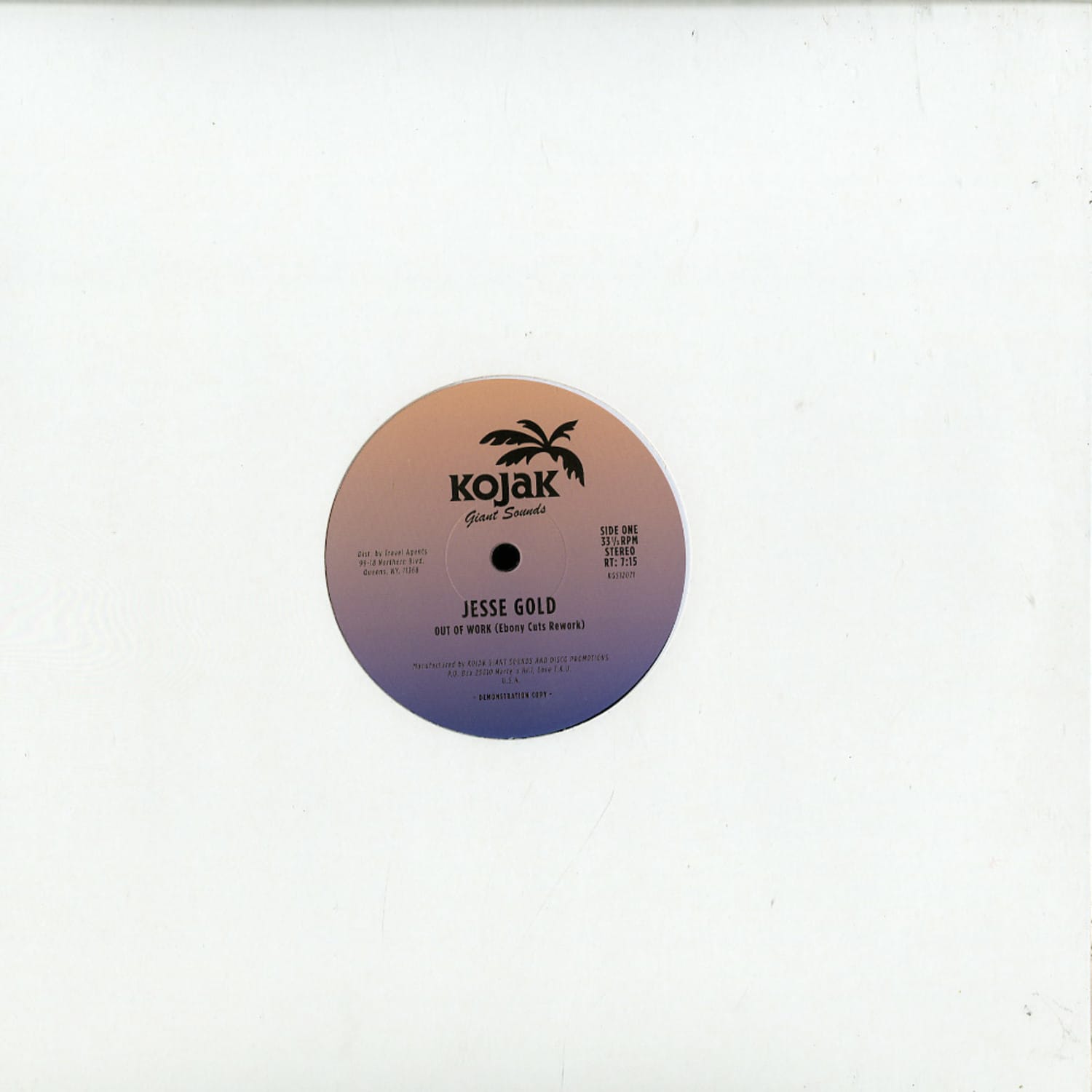 Jesse Gold / Raw Ayers - OUT OF WORK / CANT YOU SEE ME 