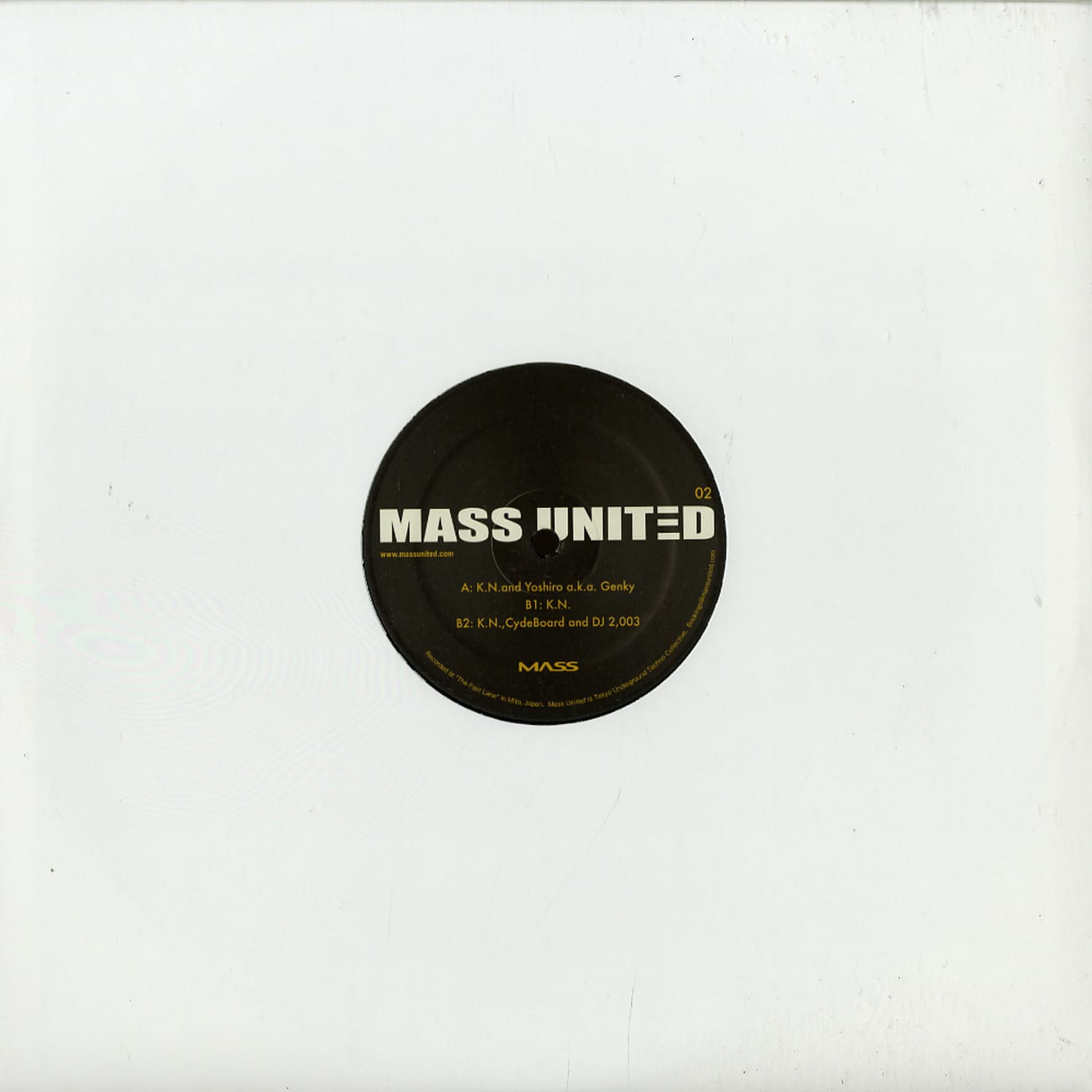 K.N. & Yoshiro a.k.a. Genky / Cydeboard / DJ 2.003 - Mass United 02