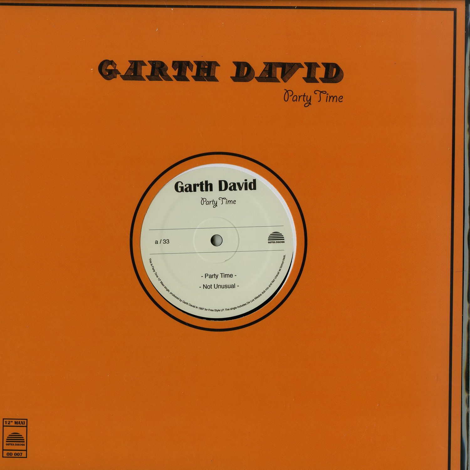 Garth David - PARTY TIME 