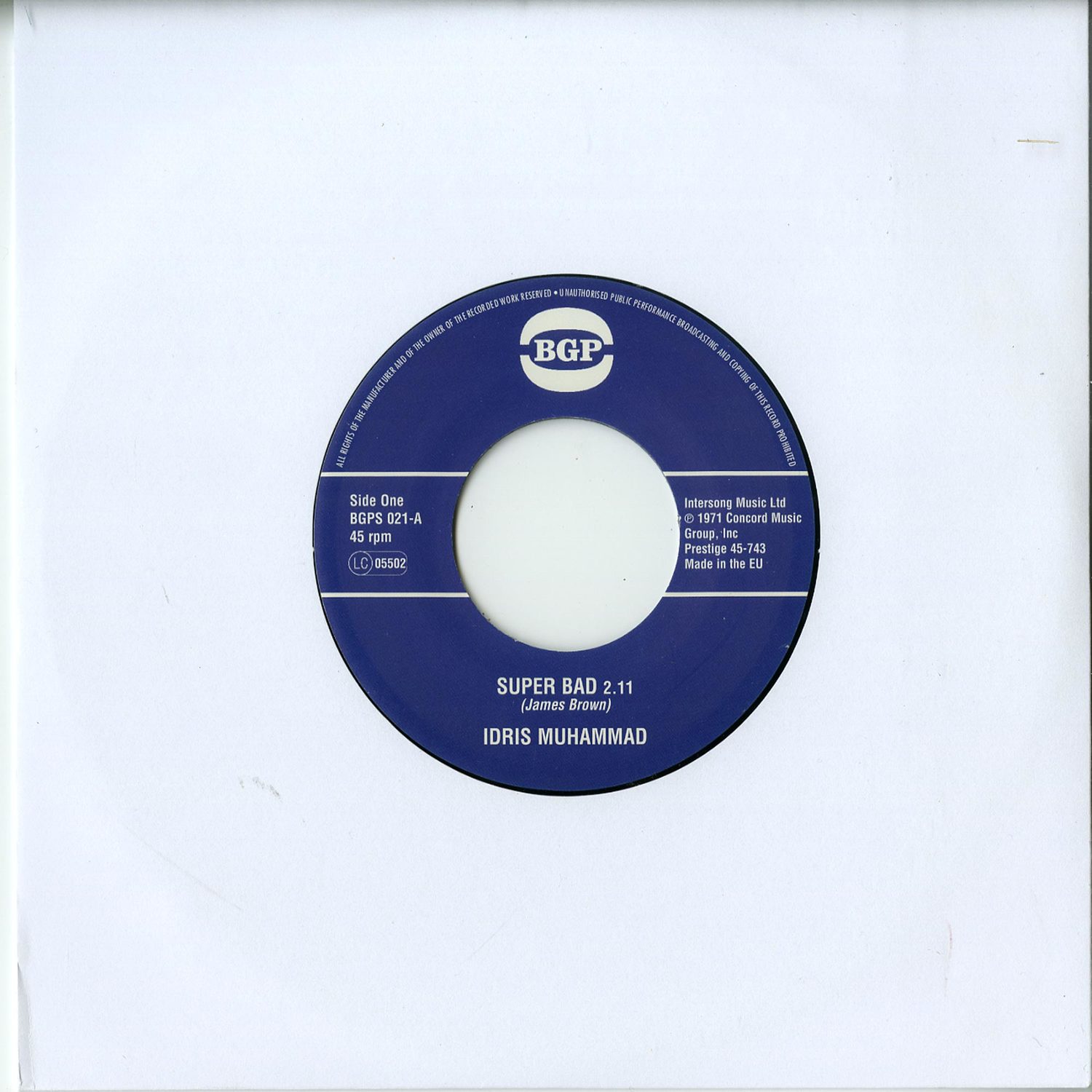 Idris Muhammad - SUPER BAD / EXPRESS YOURSELF 
