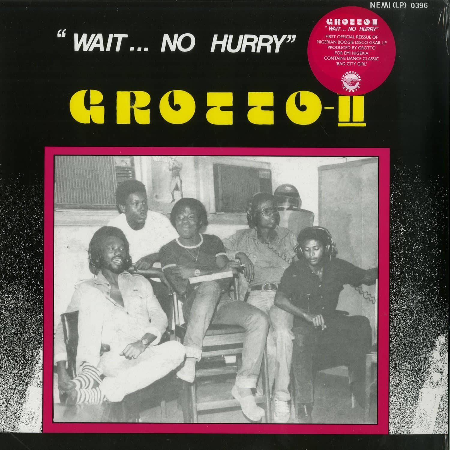 Grotto - WAIT...NO HURRY LP