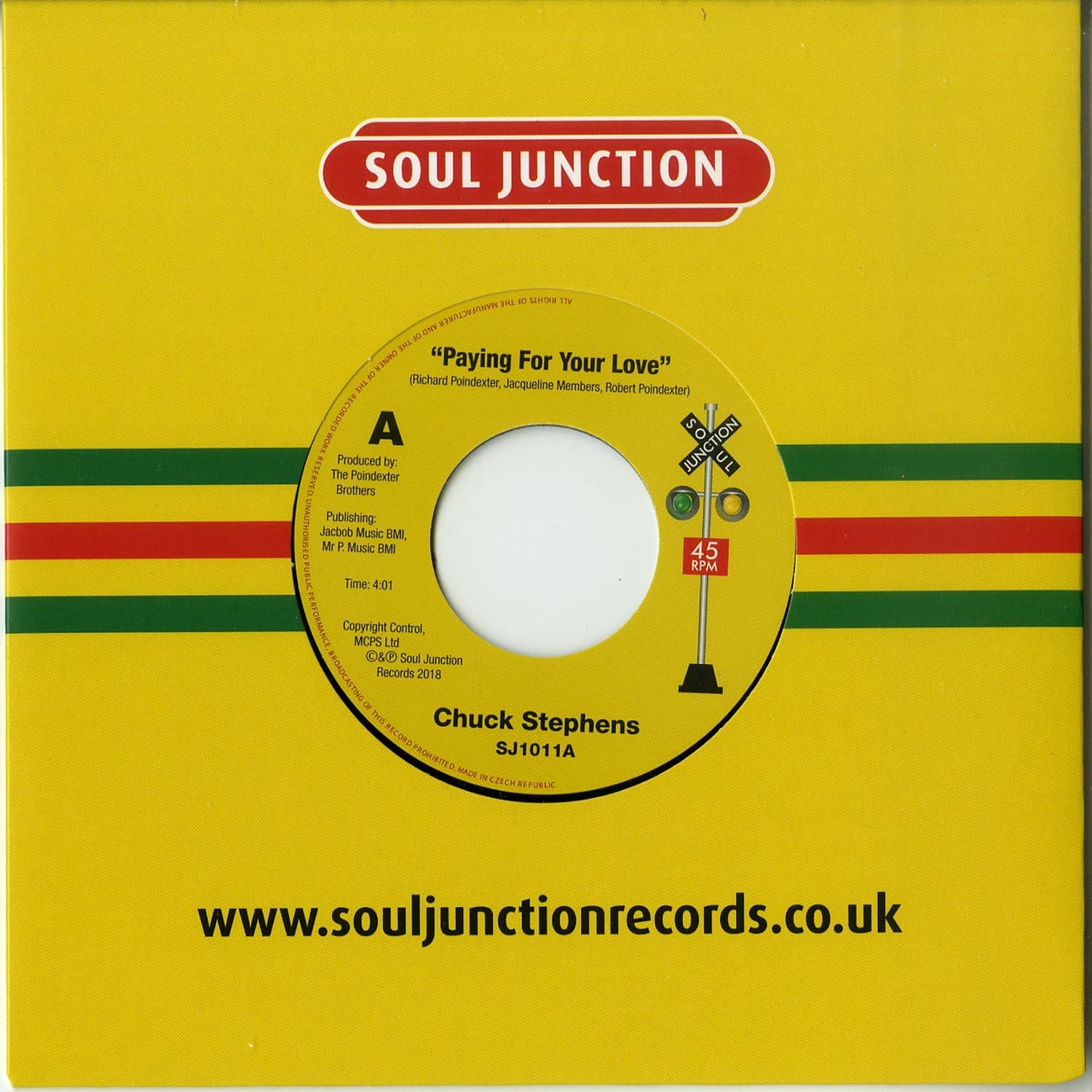 Chuck Stephens - PAYING FOR YOUR LOVE / LETS GET NASTY 