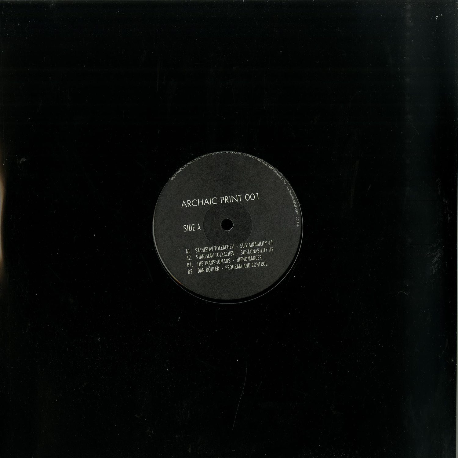 Various Artists  - ARCHAIC PRINT 001 