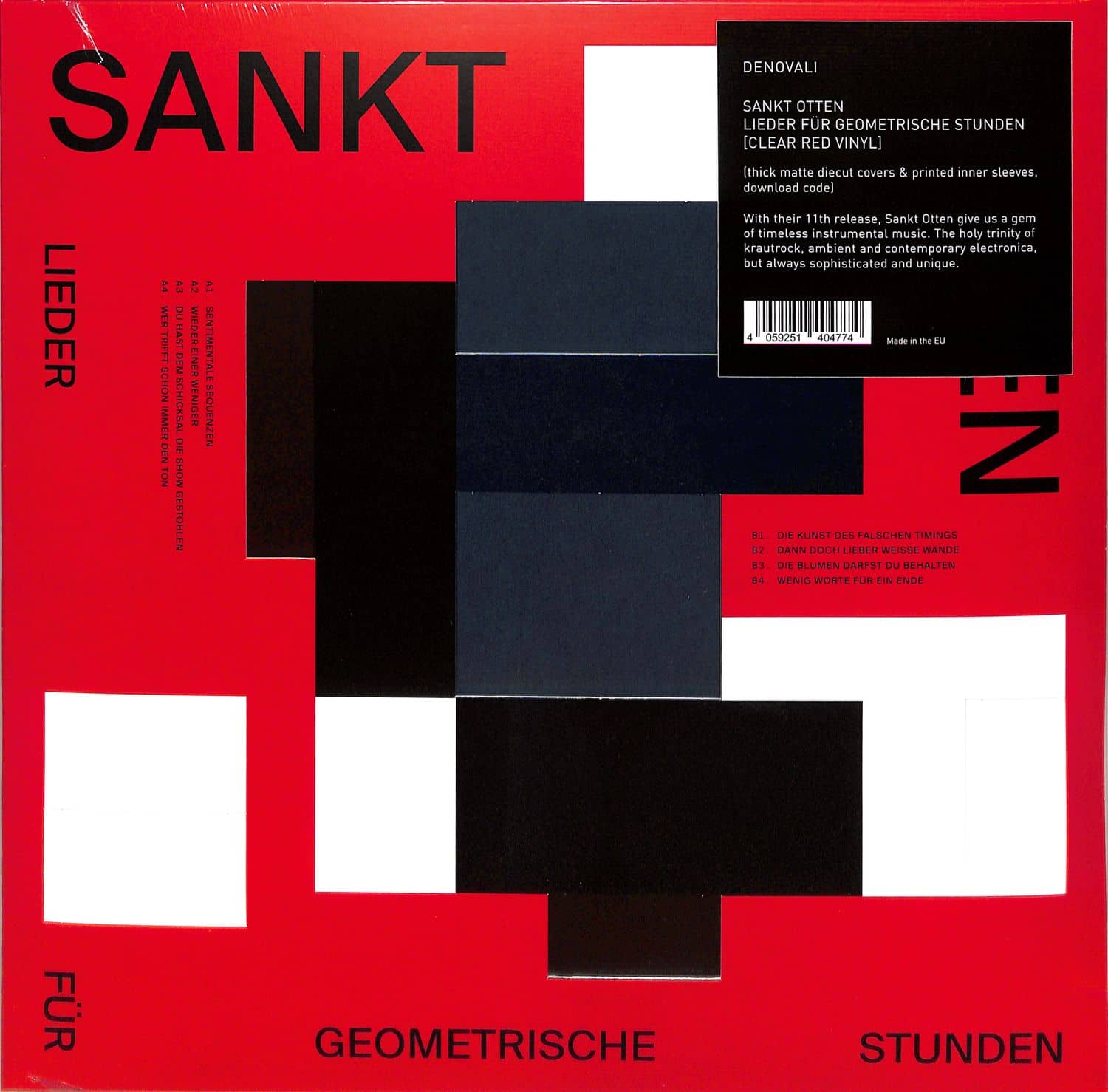 Sankt Otten - LIEDER FUER GEOMETRISCHE STUNDEN 