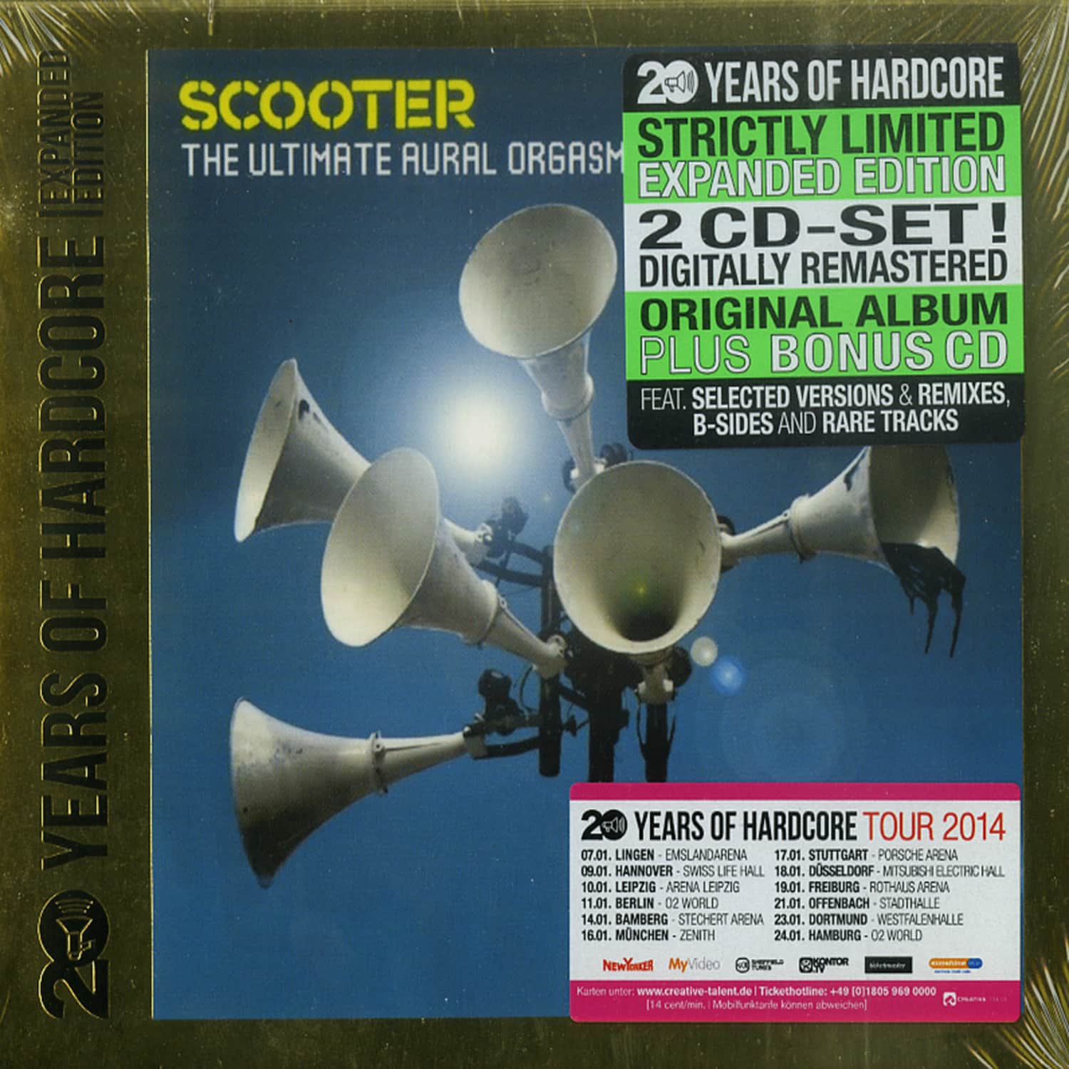 Scooter - 20 YEARS OF HARDCORE-THE ULTIMATE AURAL ORGASM 