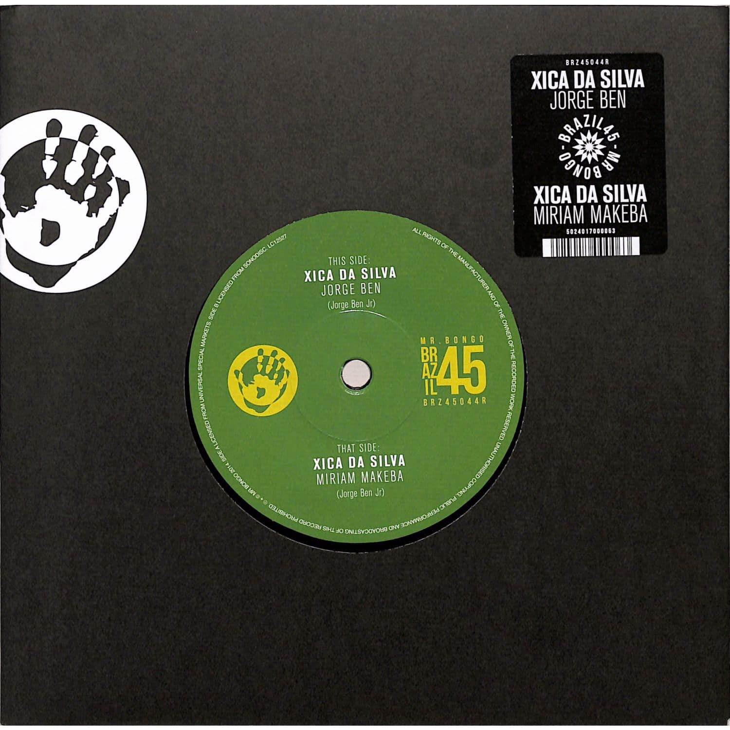 Jorge Ben & Miriam Makeba - 7-XICA DA SILVA 