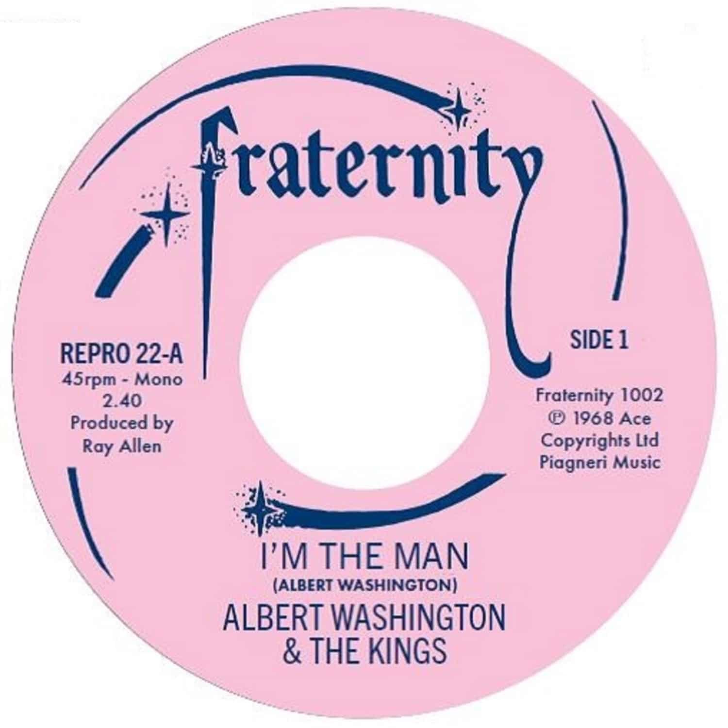 Albert Washington & The Kings - I M THE MAN 
