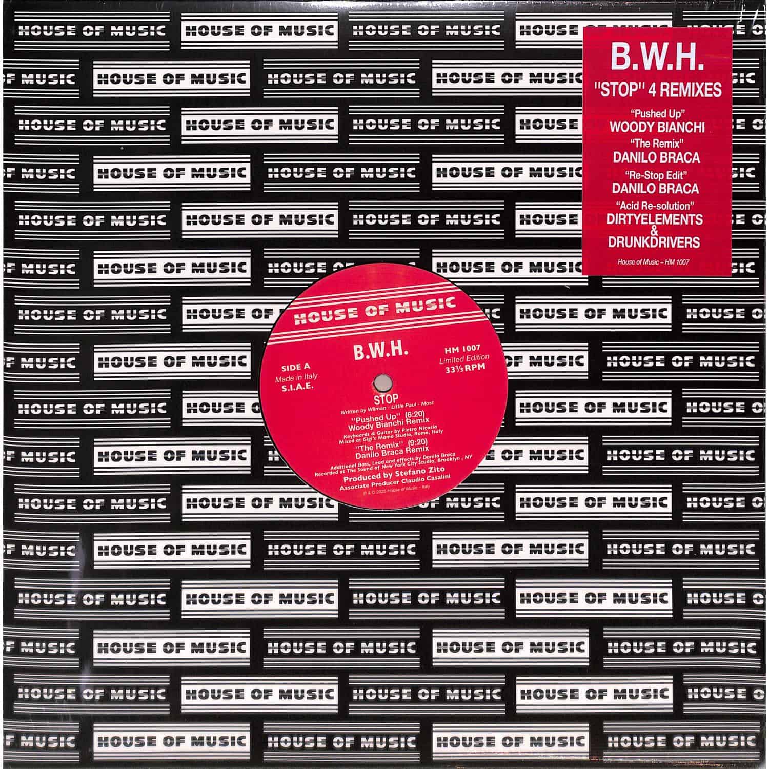 B.W.H. - STOP - 4 REMIXES