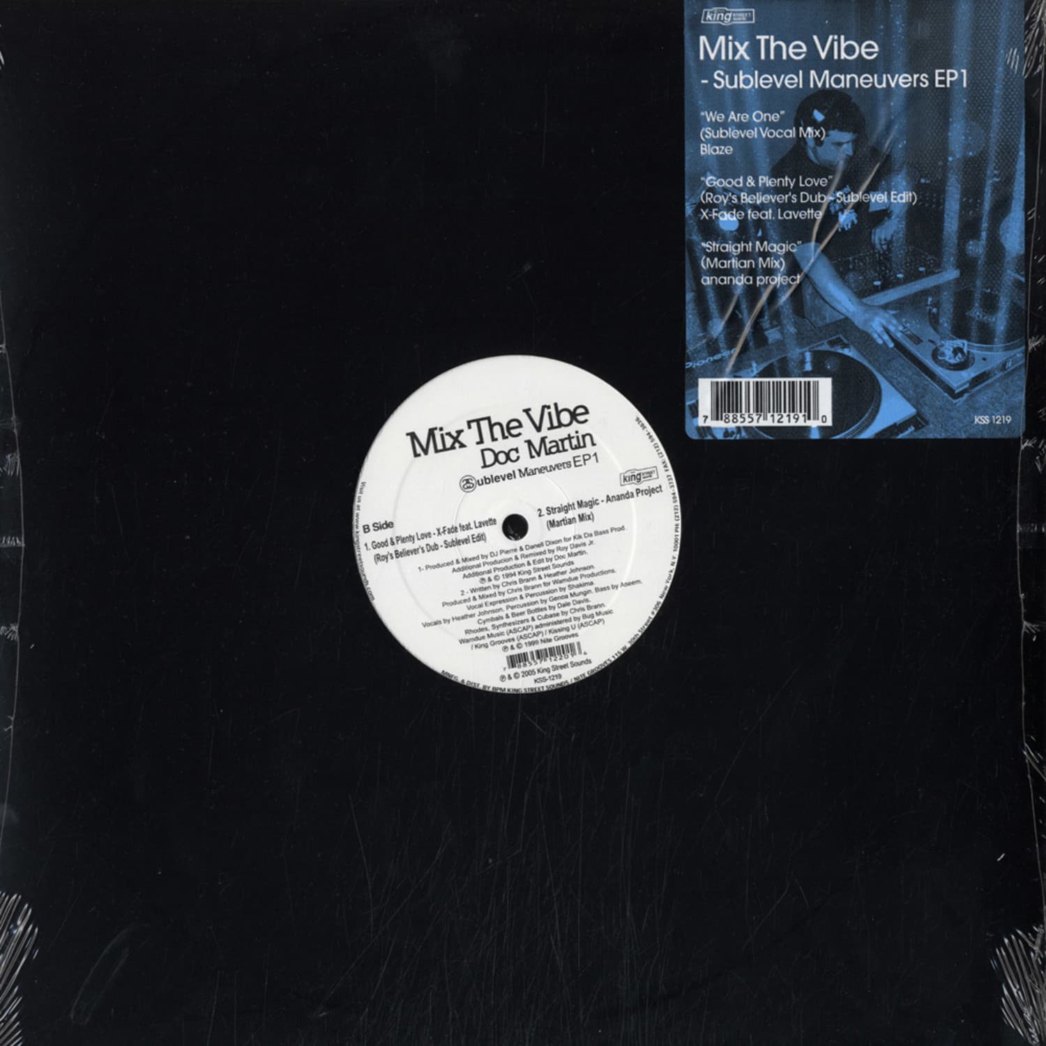 Mix The Vibe - Doc Martin - SUBLEVEL MANEUVERS EP1