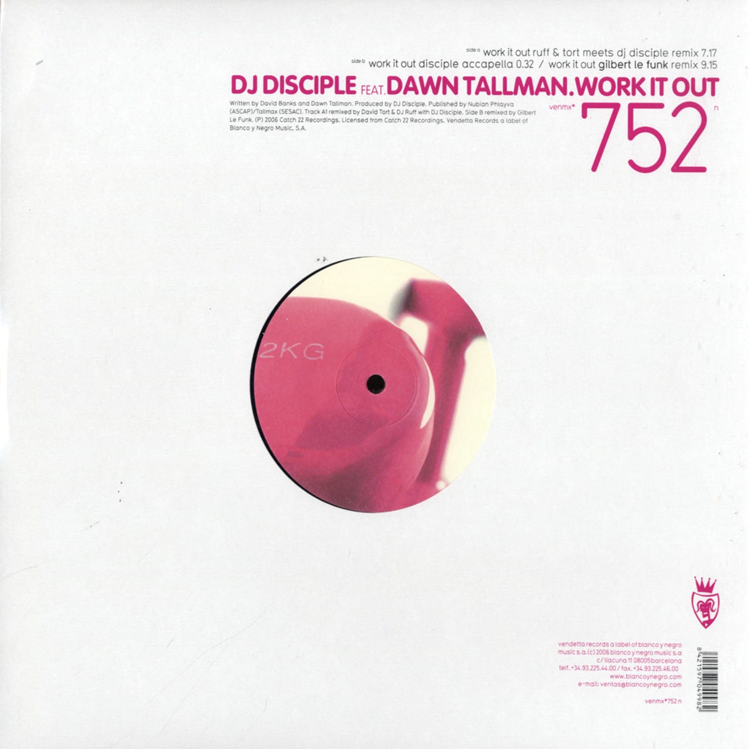DJ Disciple feat. Dawn Tallman - WORK IT OUT