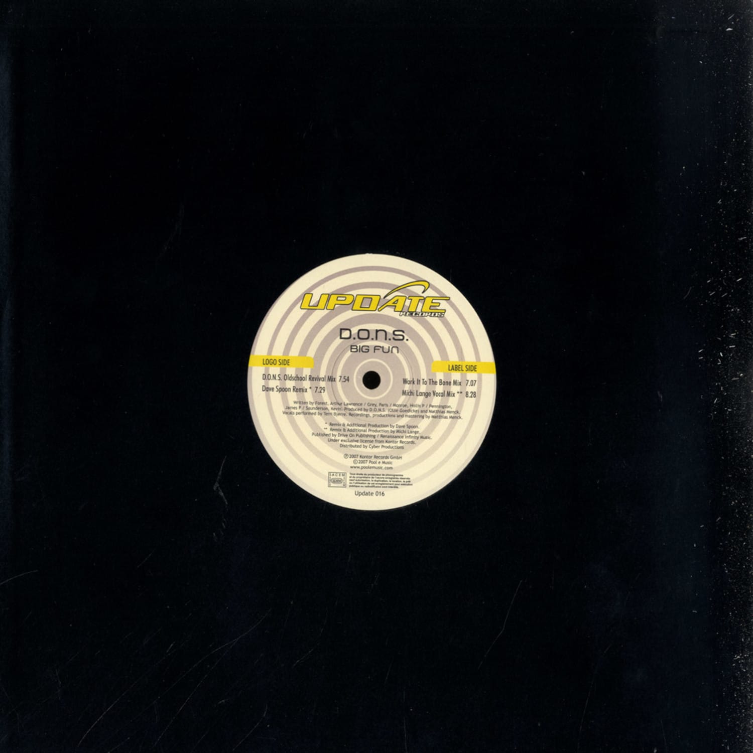 D.O.N.S. - BIG FUN - DAVE SPOON REMIX