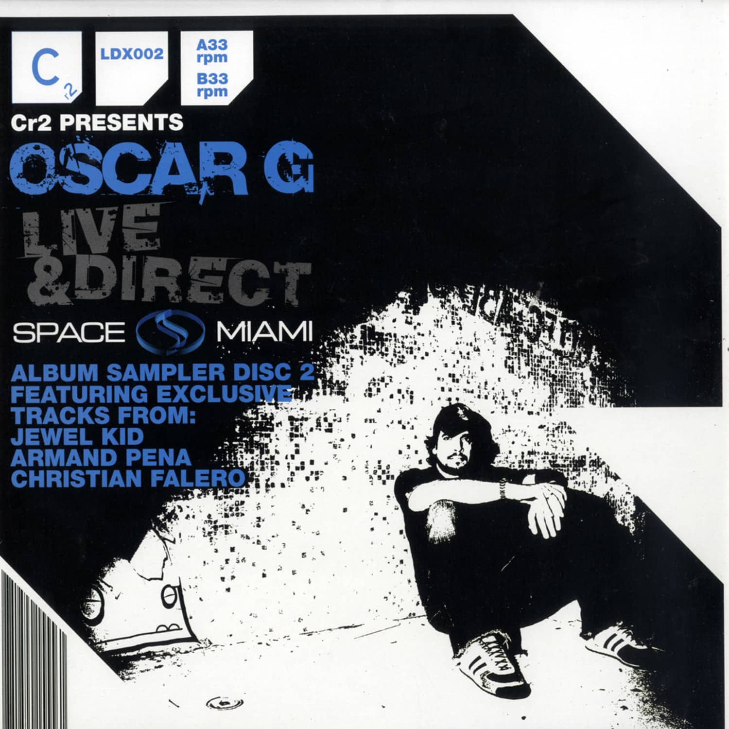 Oscar G - Space Miami - LIVE & DIRECT FROM SPACE MIAMI - ALBUM SAMPLER DISC 2