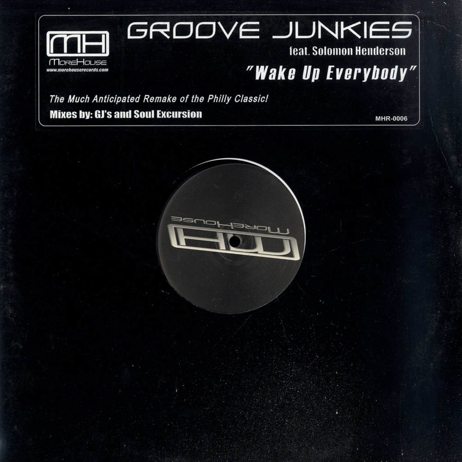 Groove Junkies feat Solomon Henderson - WAKE UP EVERYBODY