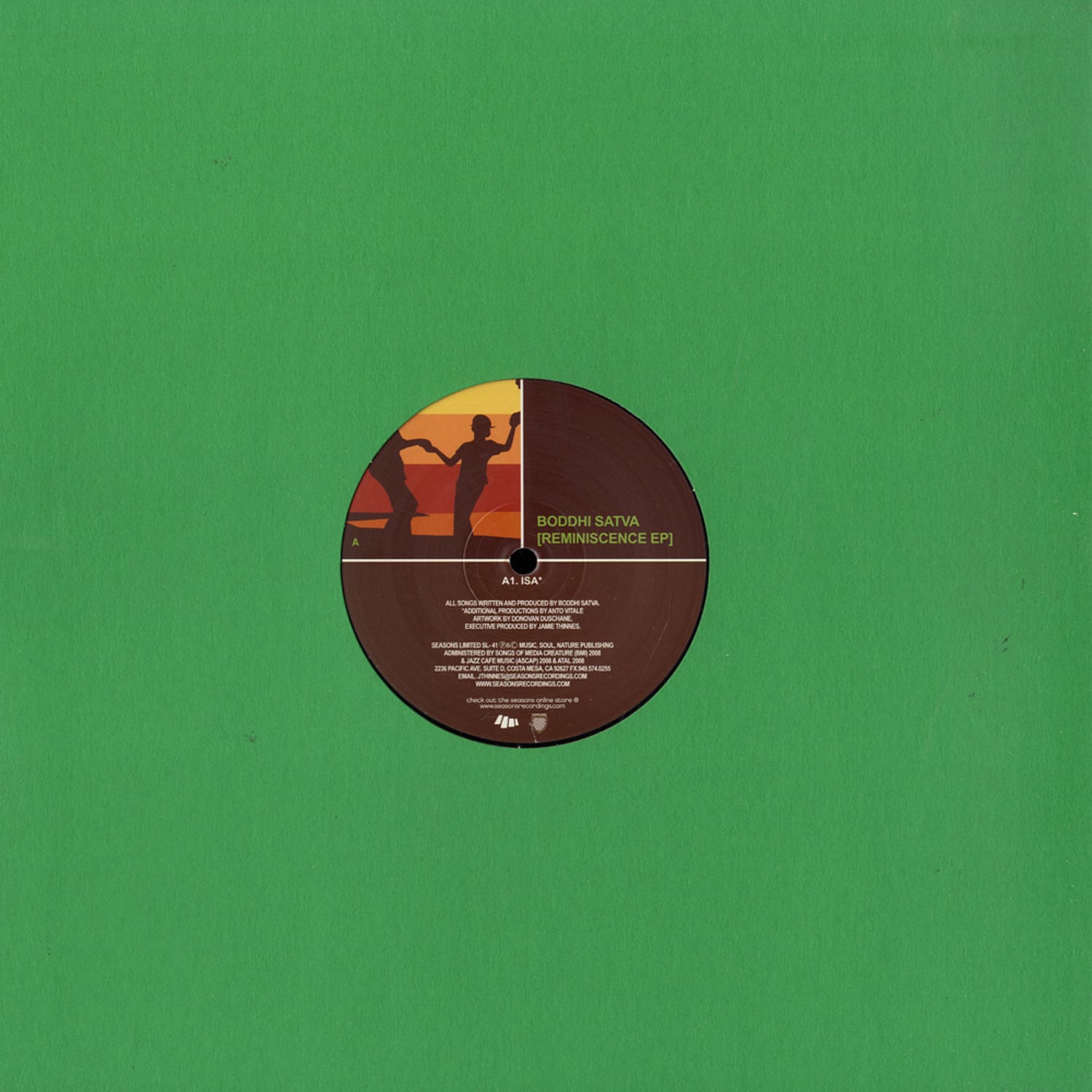 Boddhi Satva - REMINISCENCE EP