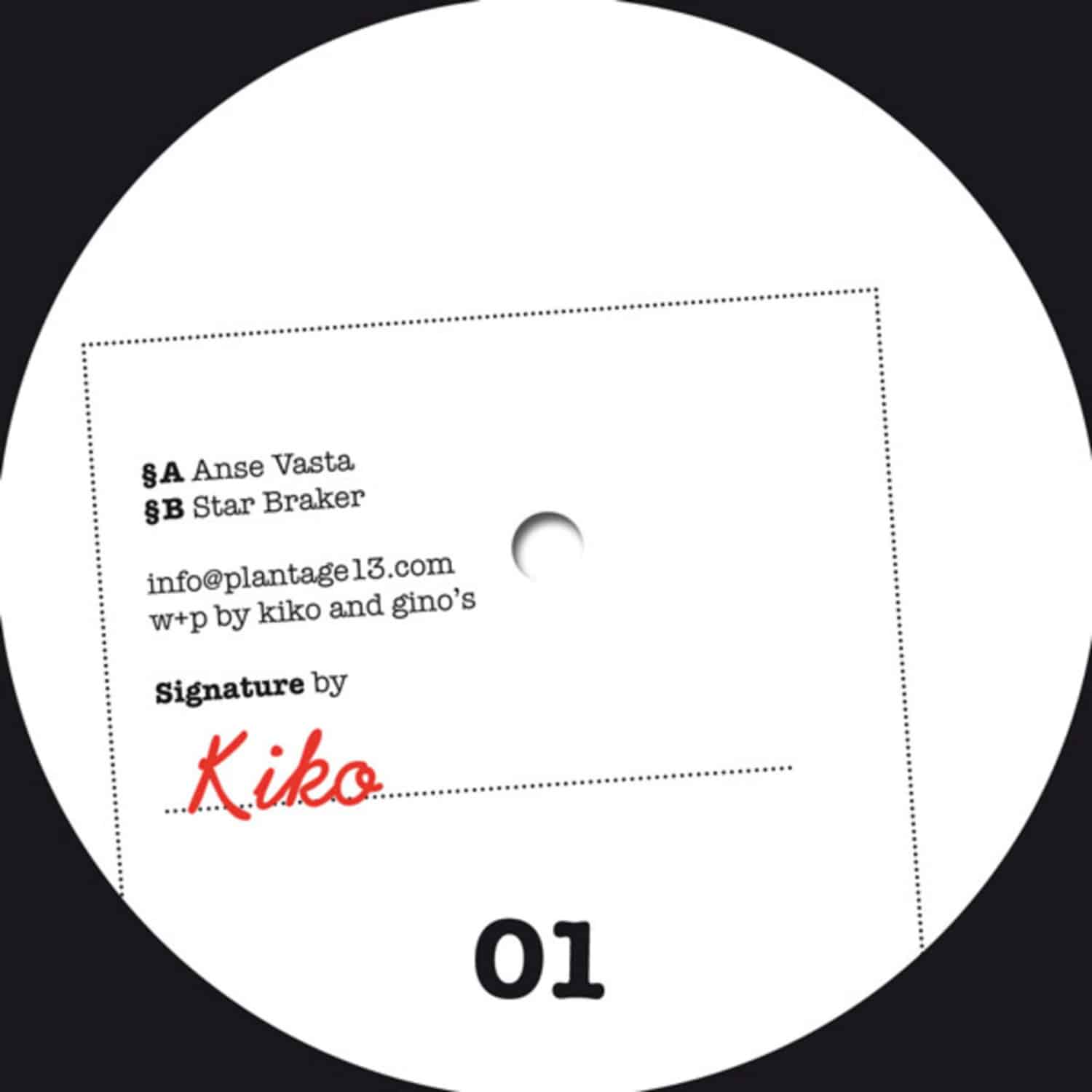 Kiko & Ginos - ANSE VASTA