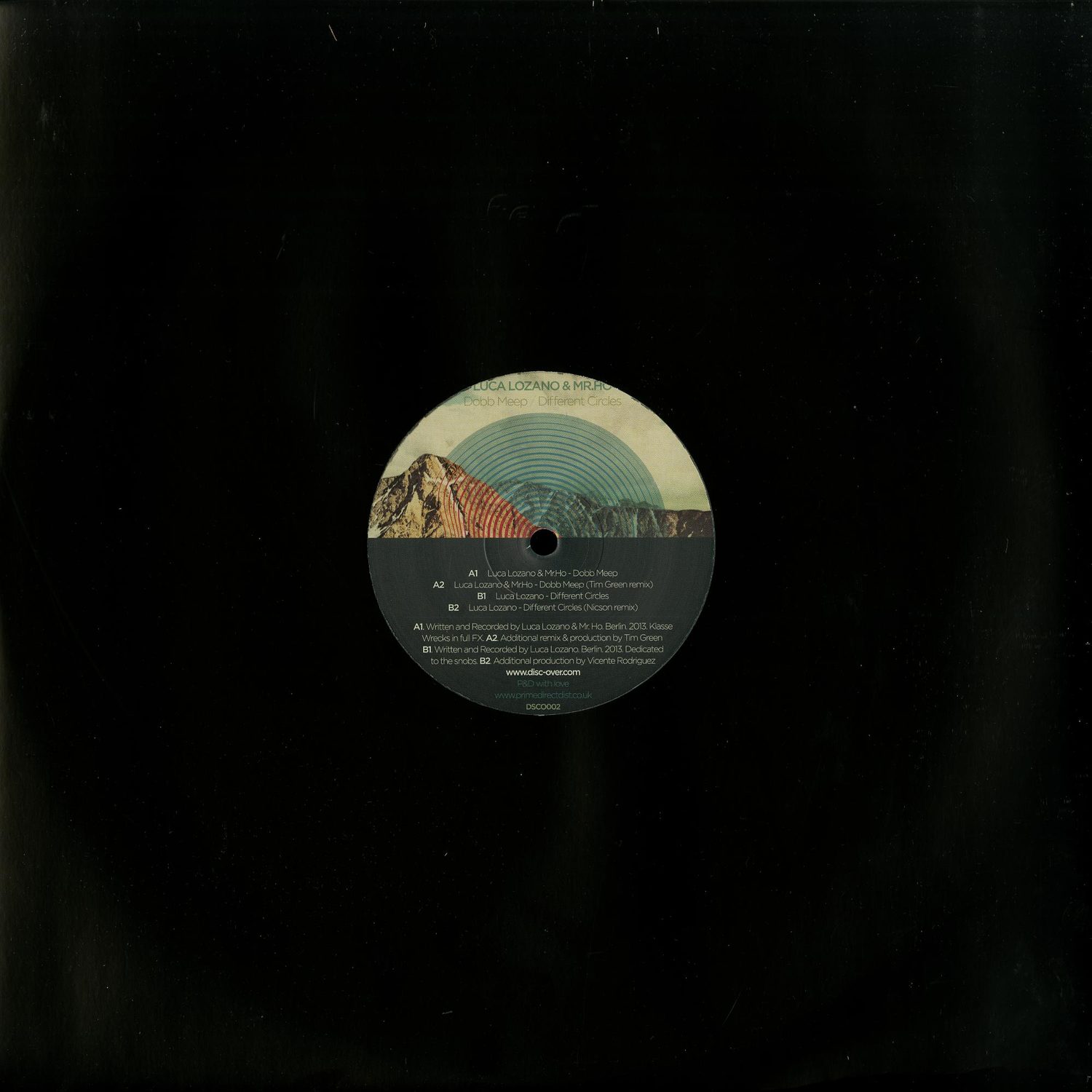 Luca Lozano & Mr.Ho - DOBB MEEP / DIFFERENT CIRCLES