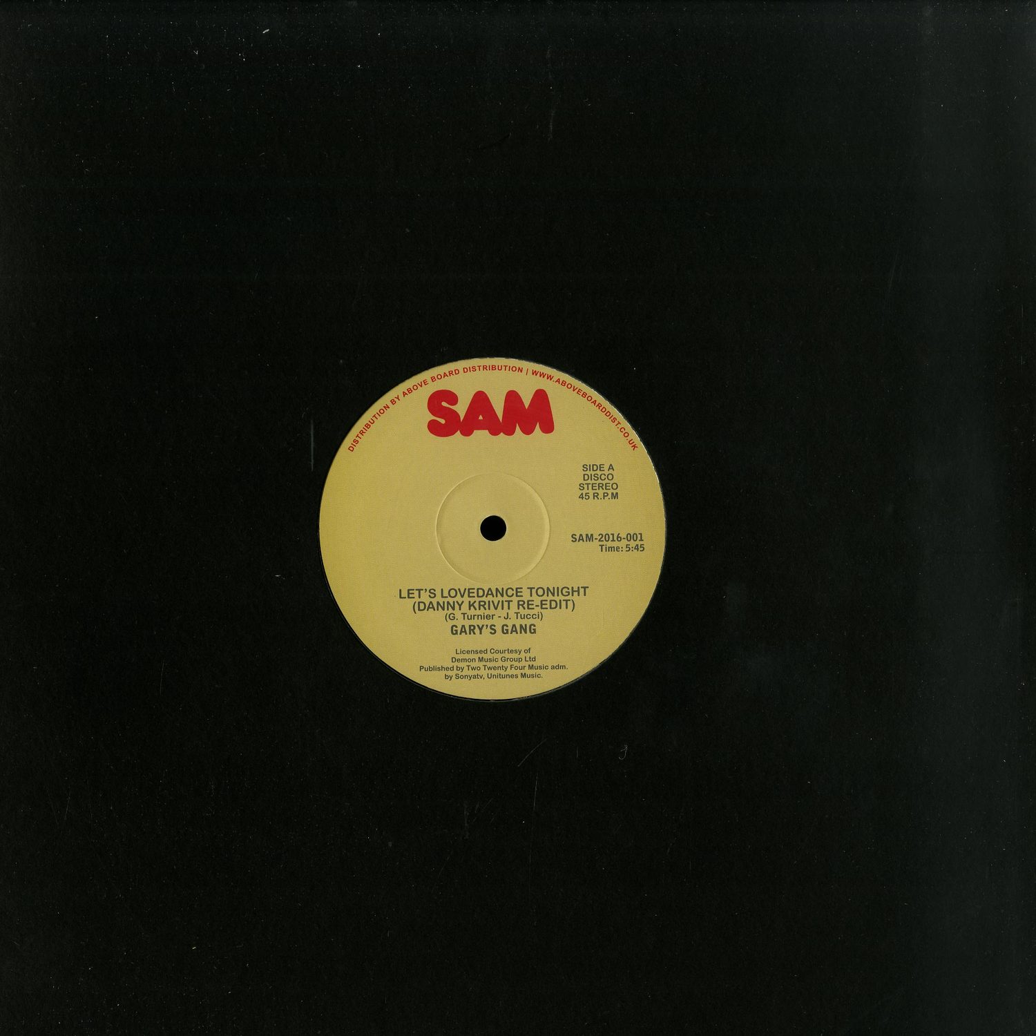 Garys Gang - LETS LOVEDANCE TONIGHT - DANNY KRIVIT RE-EDIT