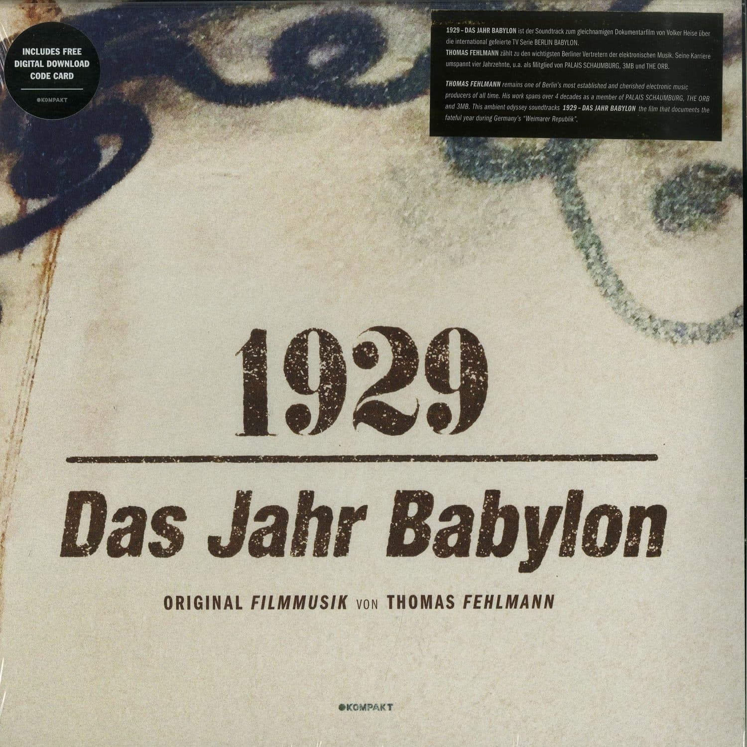 Thomas Fehlmann - 1929 - DAS JAHR BABYLON 