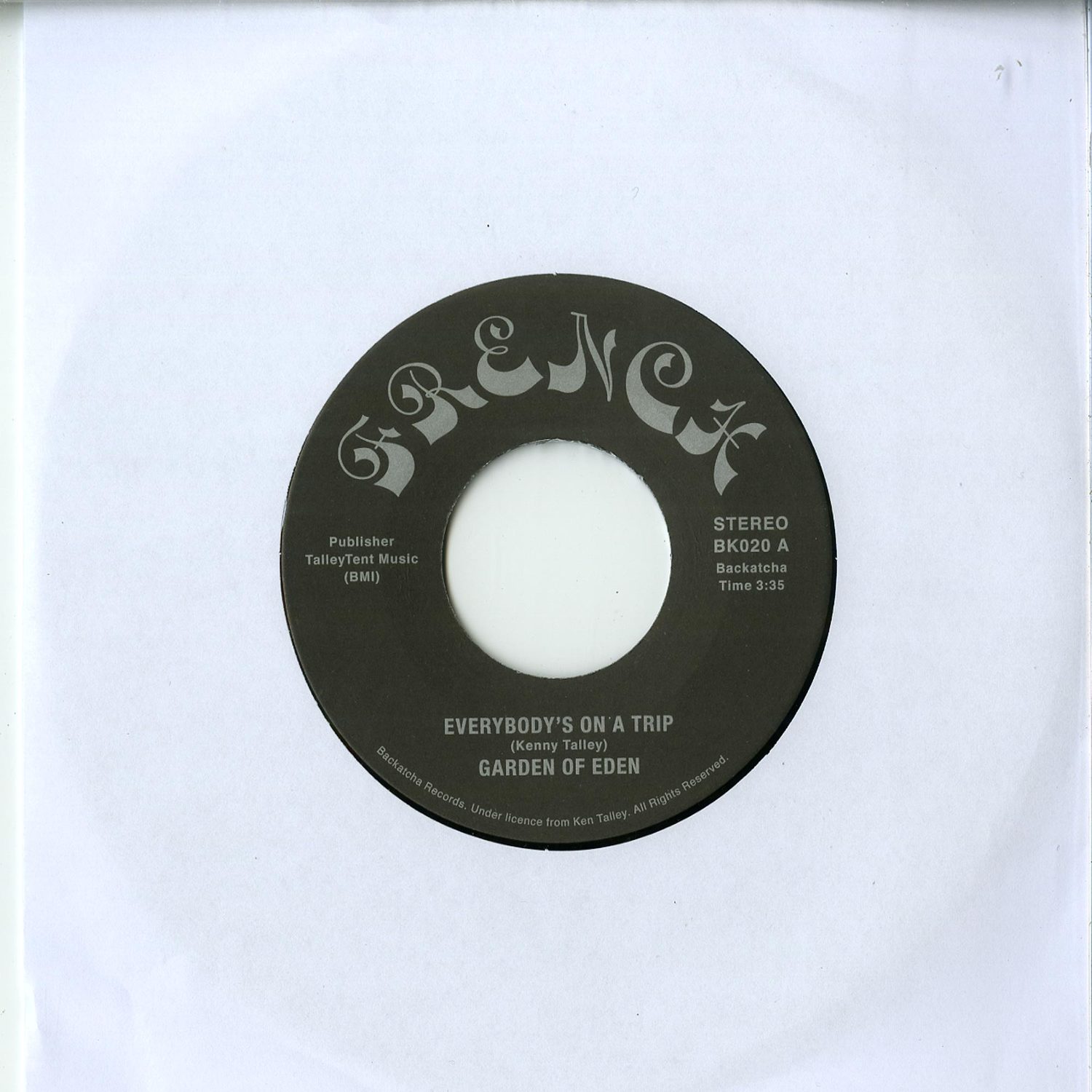 Garden Of Eden - EVERYBODYS ON A TRIP / GARDEN OF EDEN 
