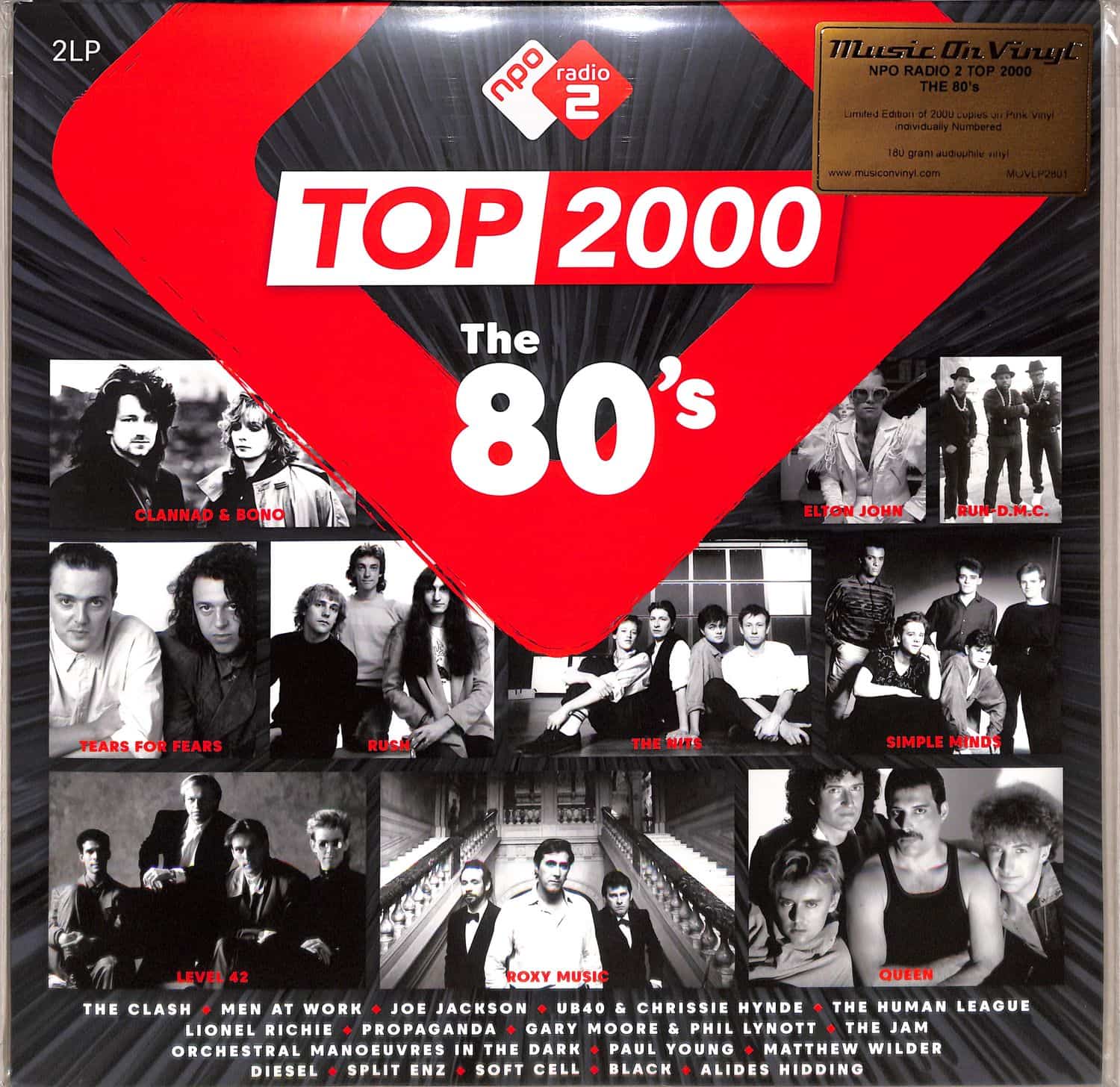 Various - TOP 2000 - THE 80S 