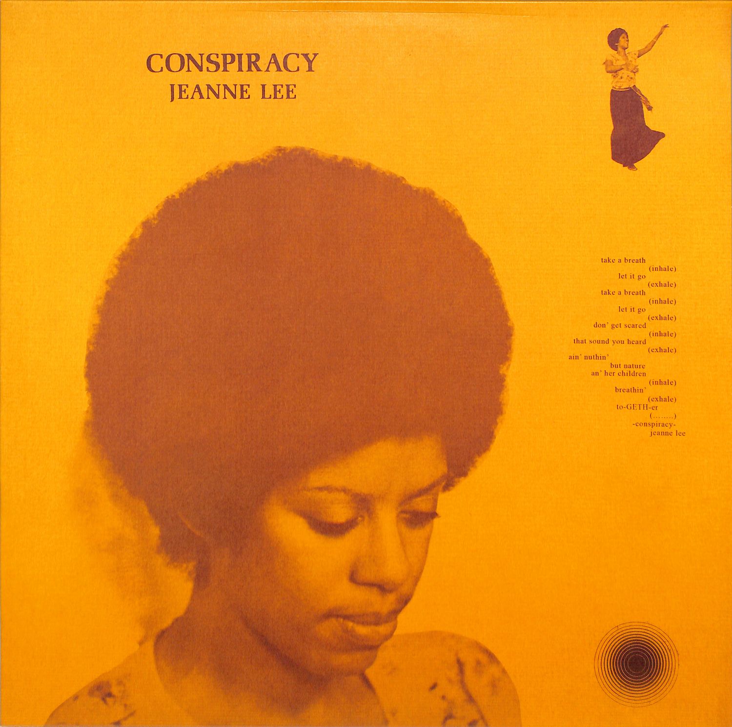Jeanne Lee - CONSPIRACY 