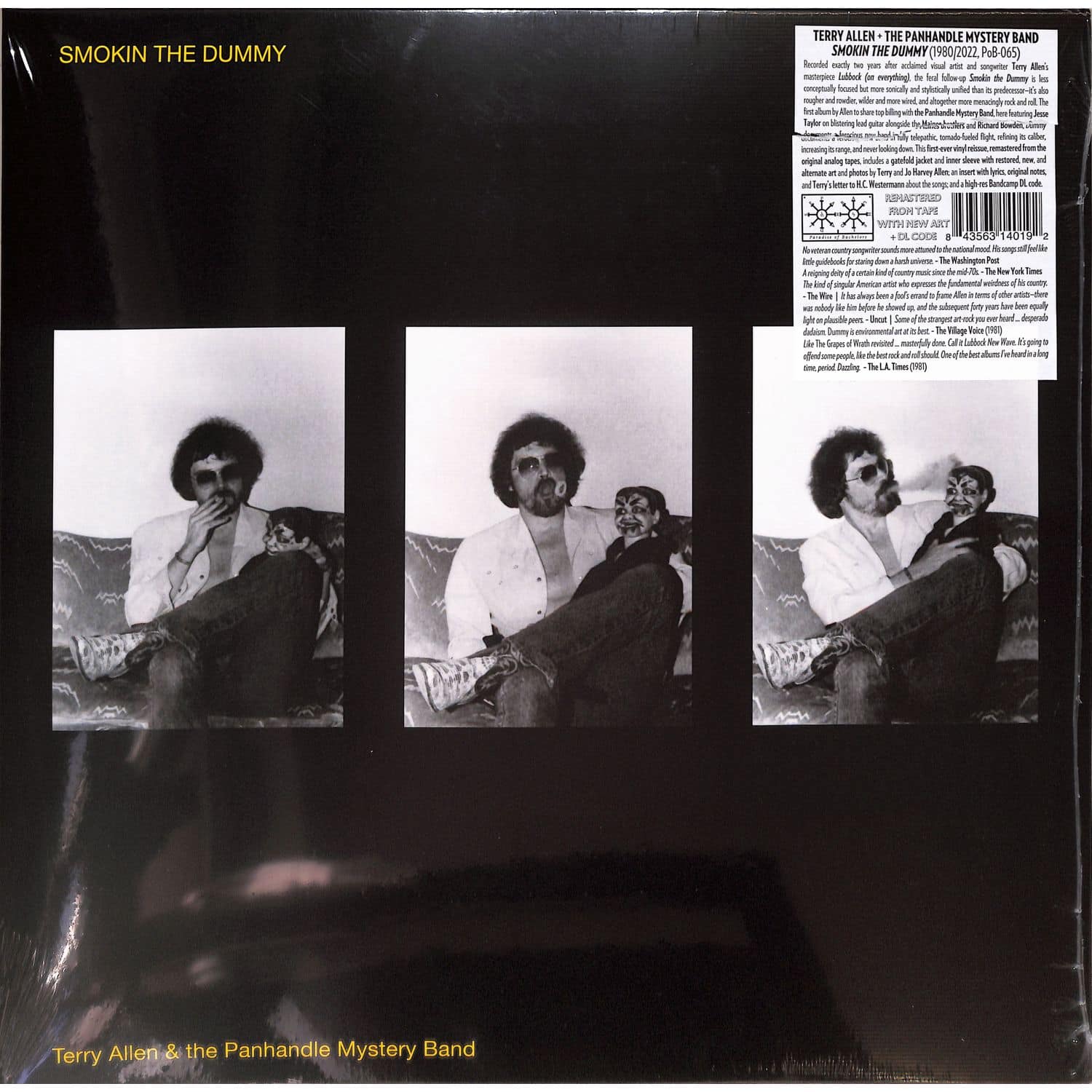 Terry Allen & The Panhandle Mystery Band - SMOKIN THE DUMMY 