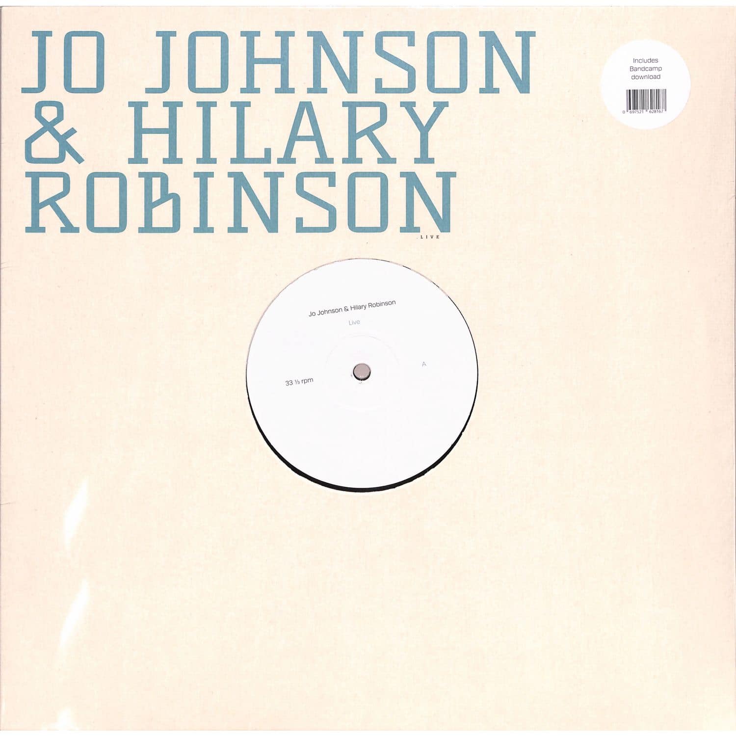 Jo Johnson & Hilary Robinson - SESSION ONE 
