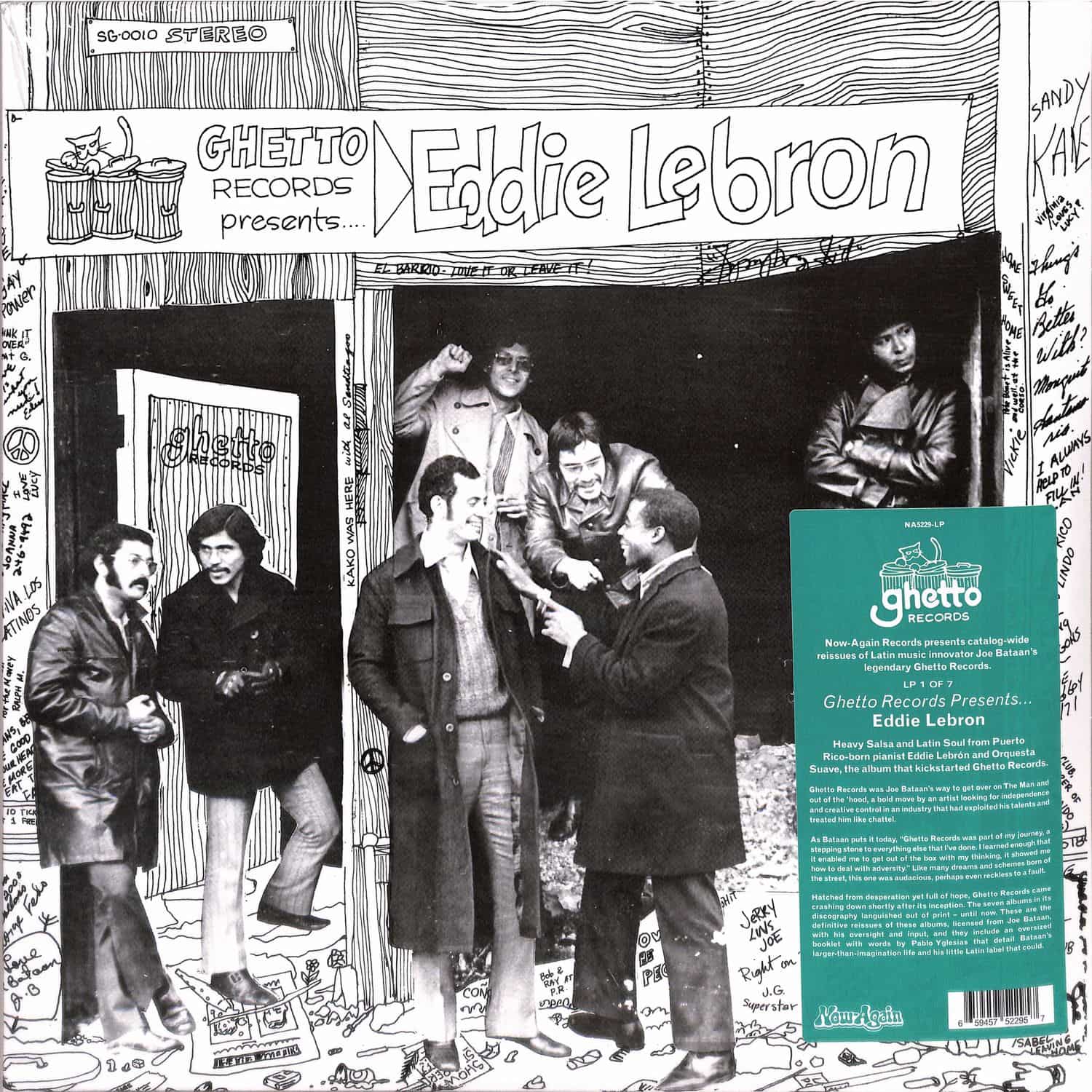 Eddie Lebron - GHETTO RECORDS PRESENTS EDDIE LEBRON 