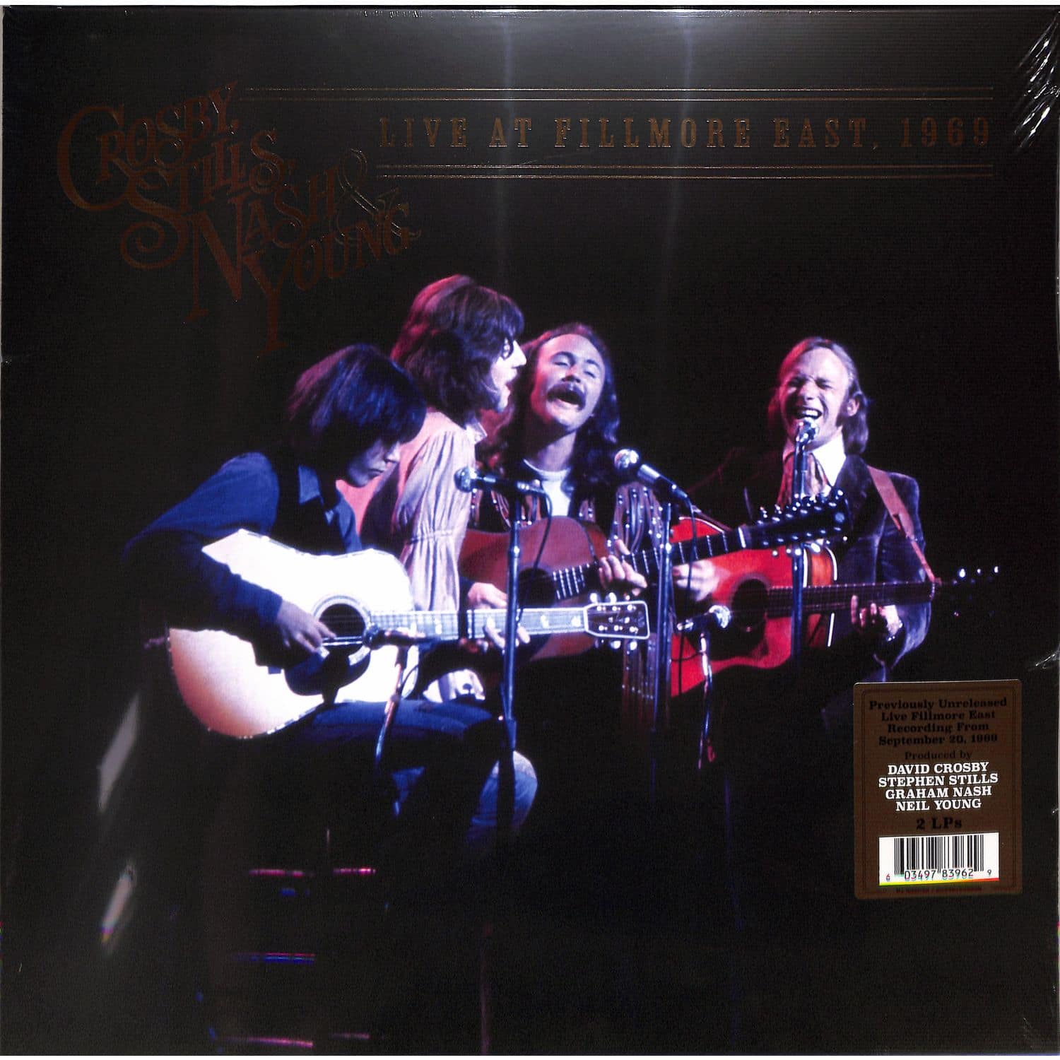 Crosby, Stills, Nash & Young - LIVE AT FILLMORE EAST, 1969 