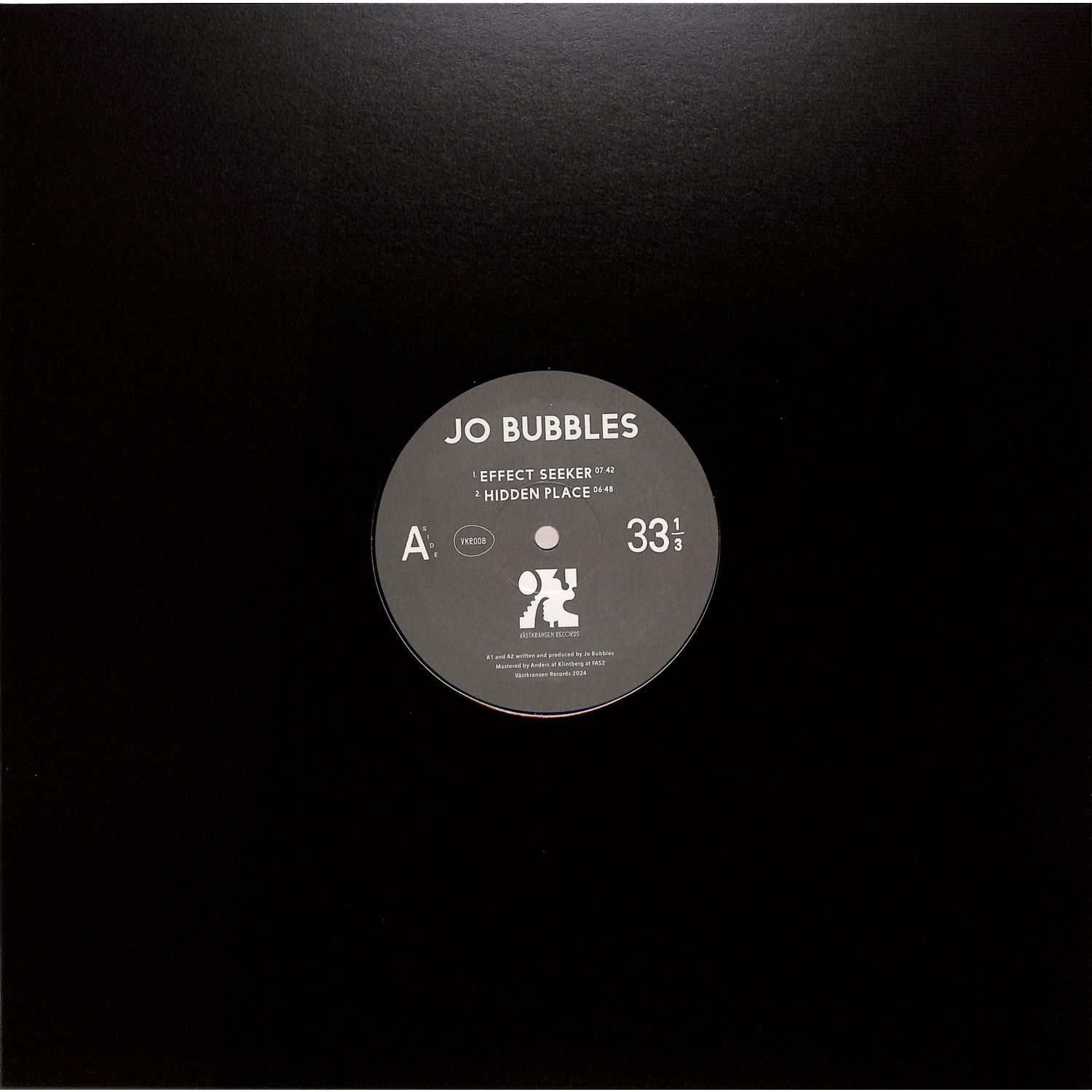 Joe Bubbles - HIDDEN PLACE EP