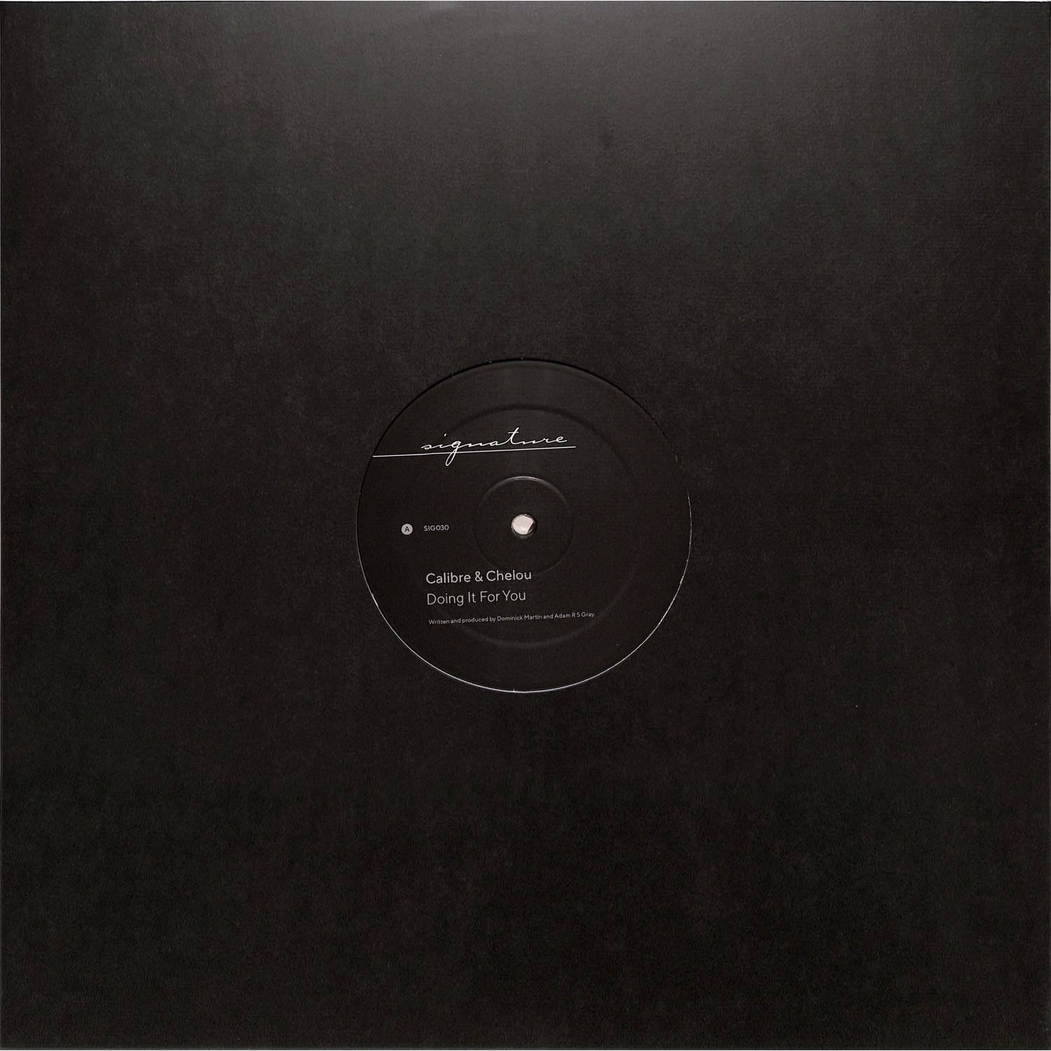 Calibre & Chelou - DOING IT FOR YOU / NO MAN IS AN ISLAND