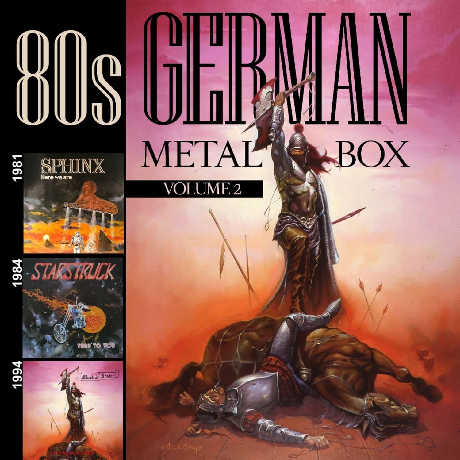 Various - 80S GERMAN METAL BOX VOL. 2