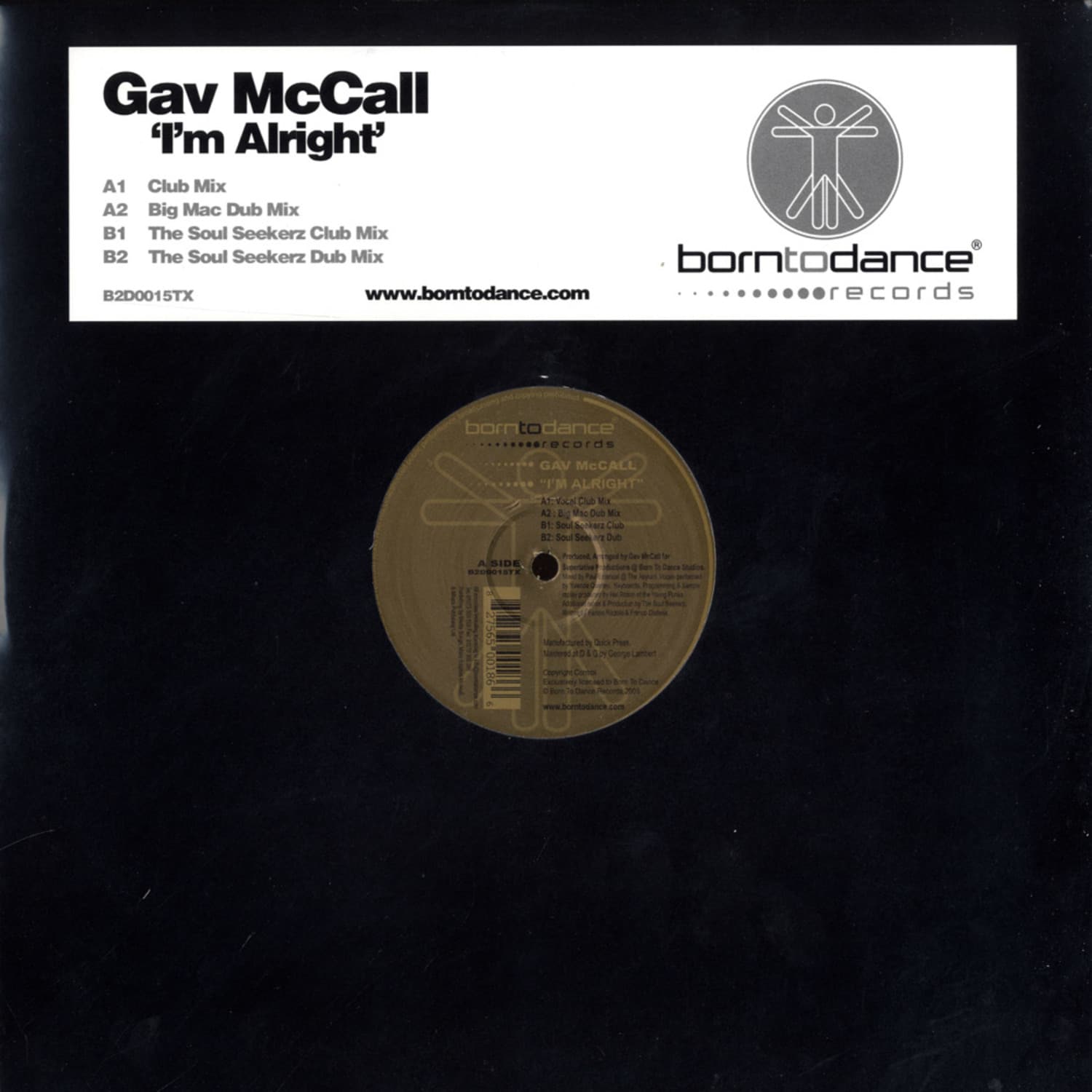Gav Mc Call - IM ALRIGHT