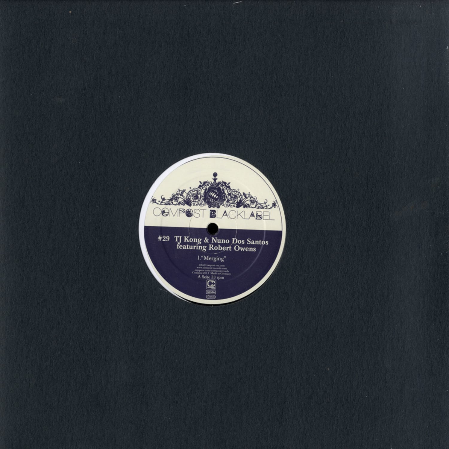 TJ Kong & Nuno Dos Santos feat. Robert Owens - Merging