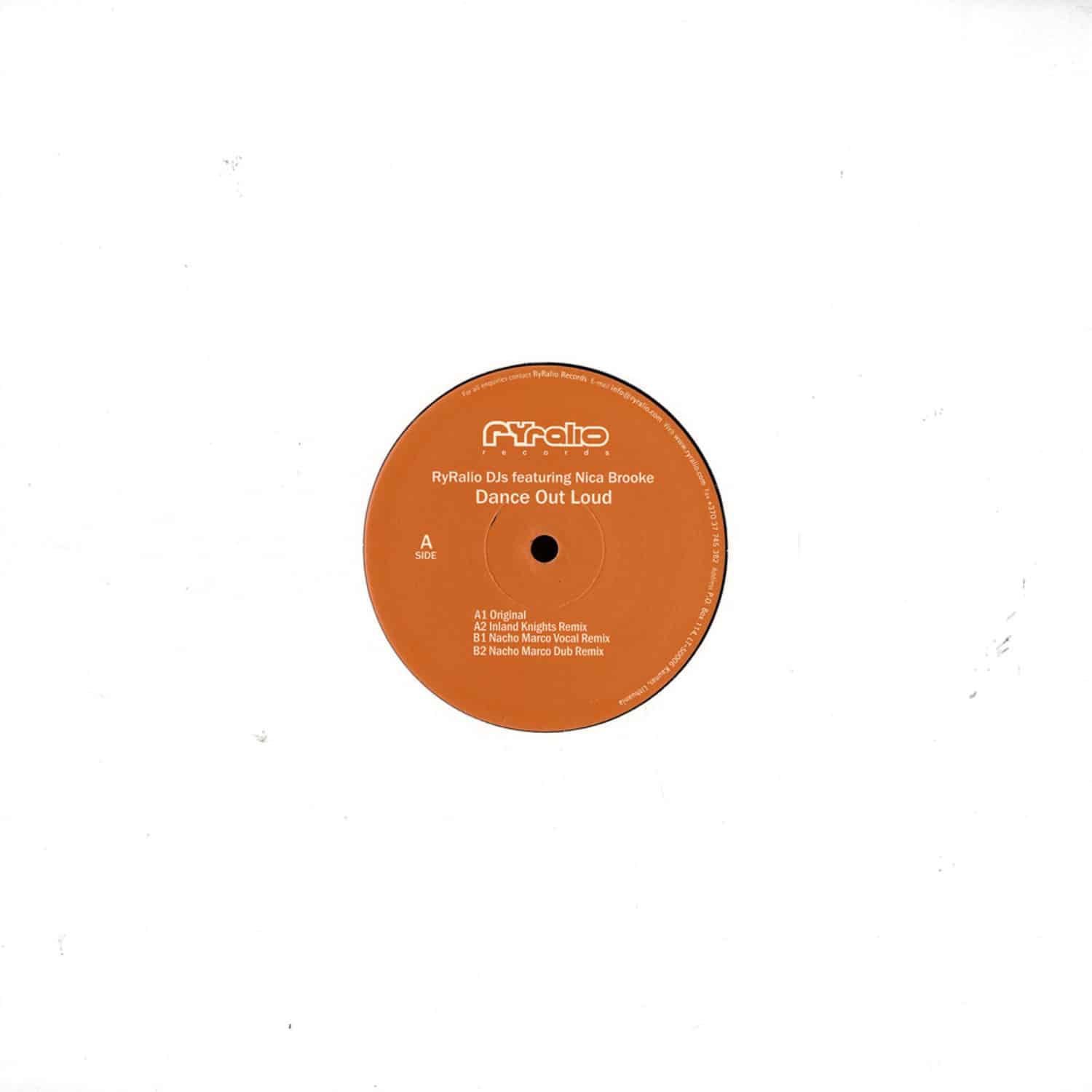Ryralio DJs feat. Nica Brooke - DANCE OUT LOUD
