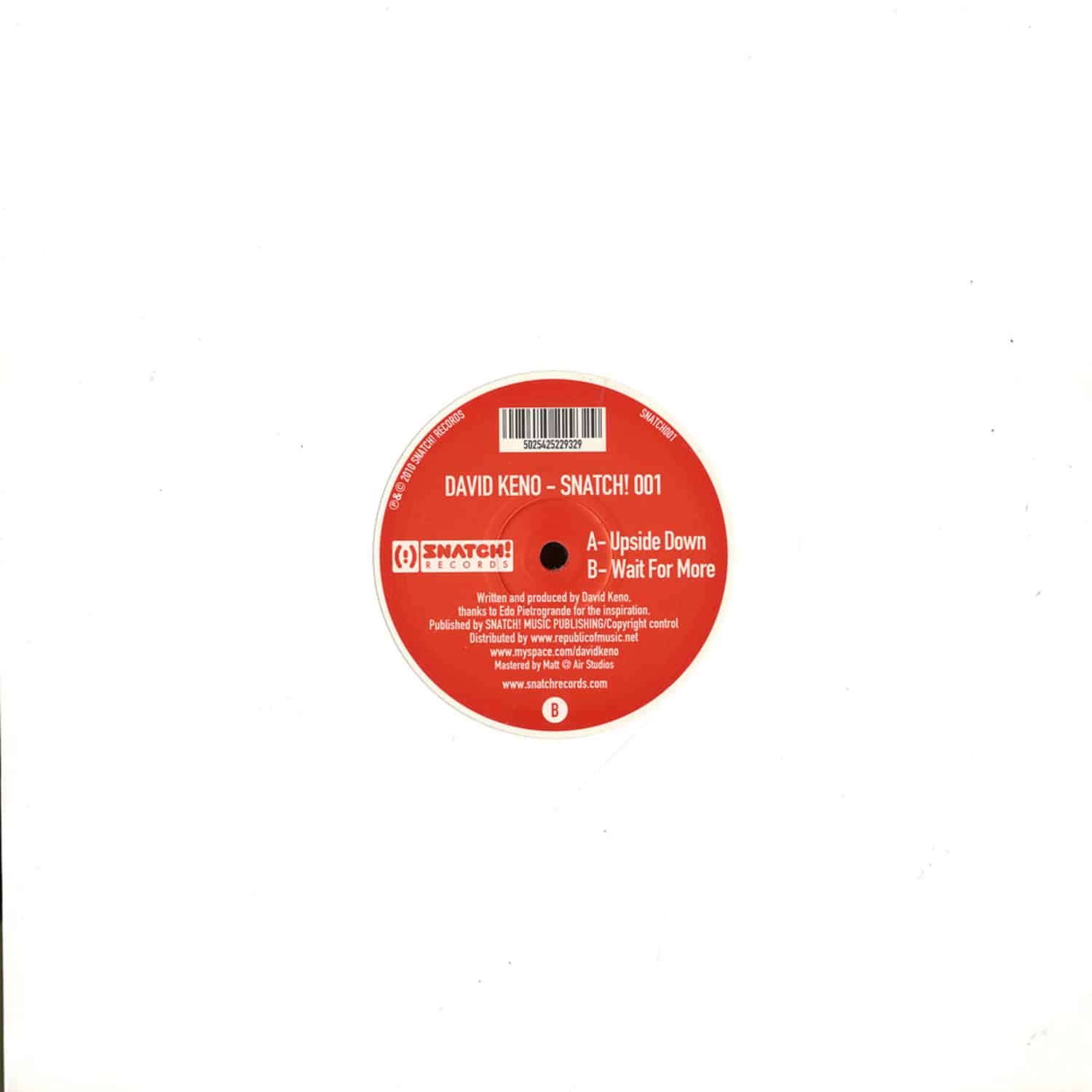 David Keno - UPSIDE DOOWN