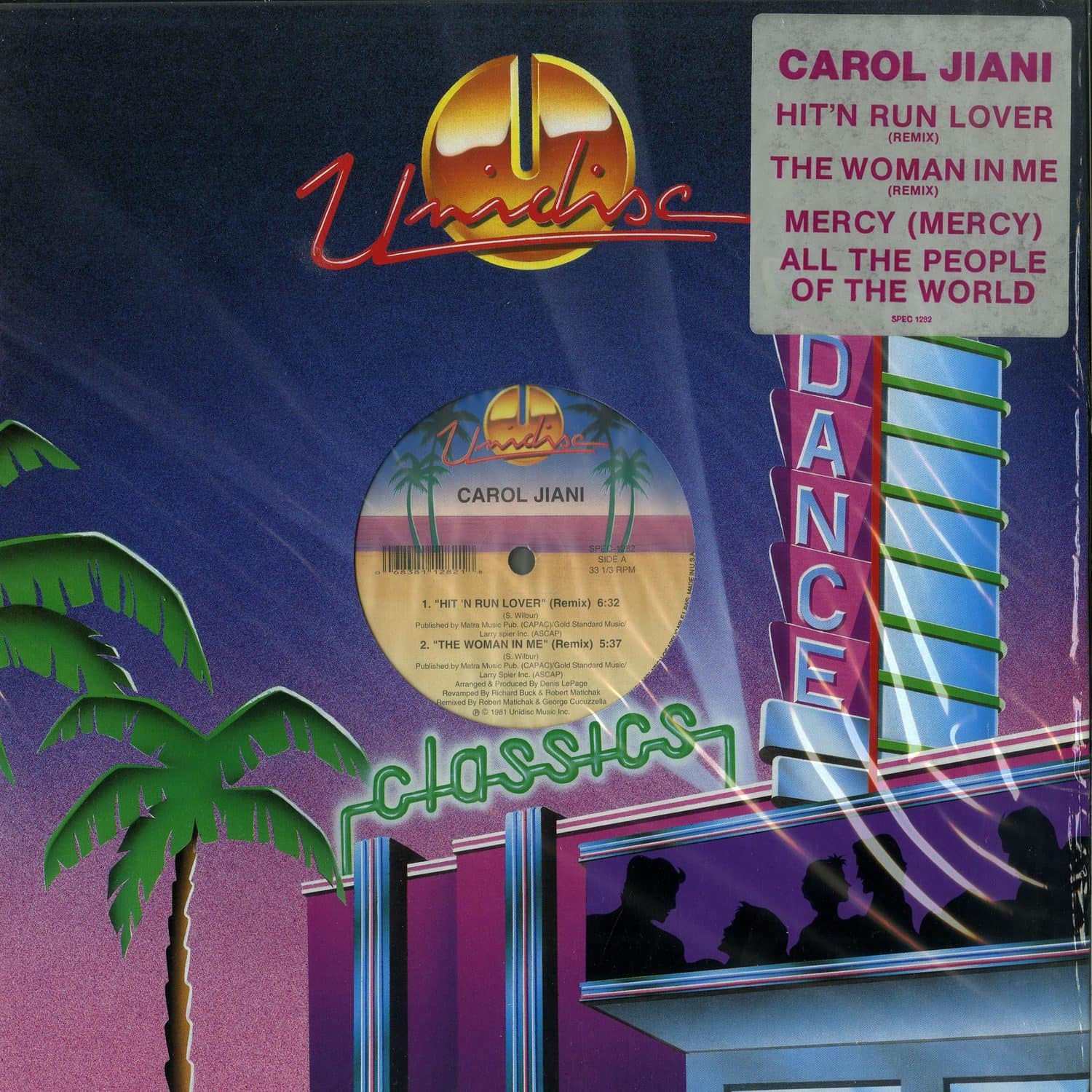 Carol Jiani - HIT N RUN LOVER / MERCY