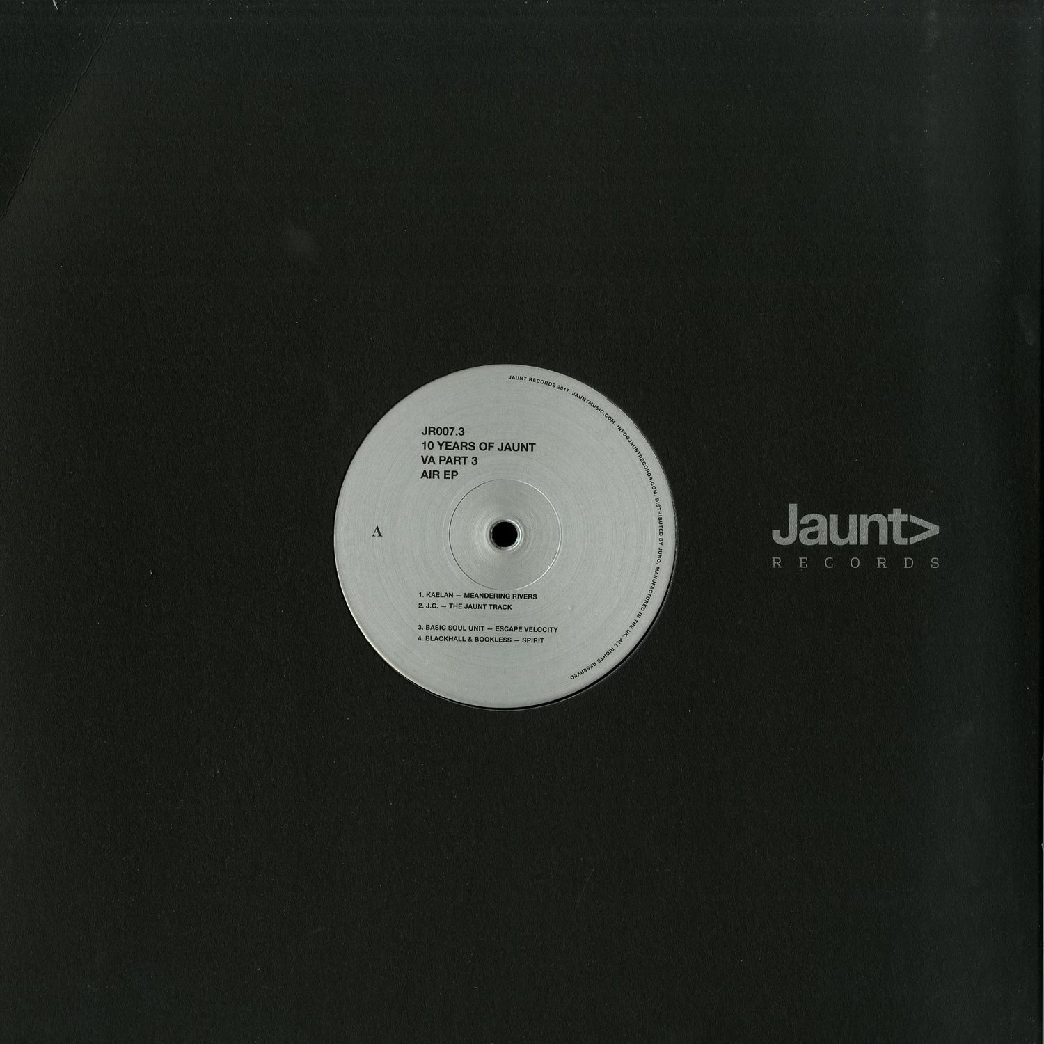 Kaelan / Jc / Basic Soul Unit / Blackhall & Bookless - 10 YEARS OF JAUNT: AIR