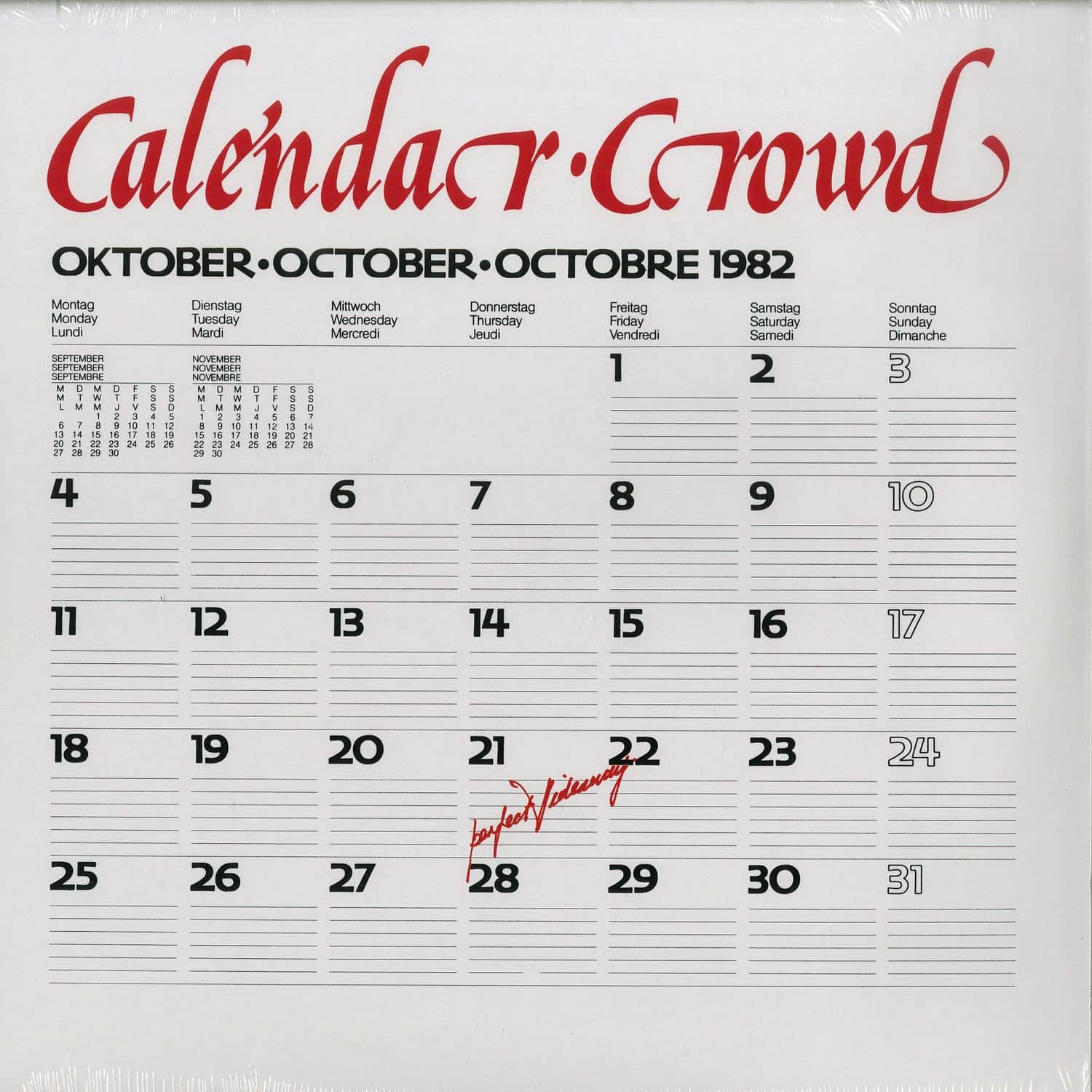 Calendar Crowd - PERFECT HIDEAWAY