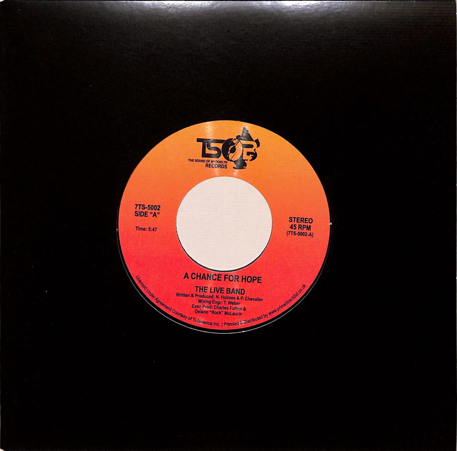 The Live Band - A CHANCE FOR HOPE 