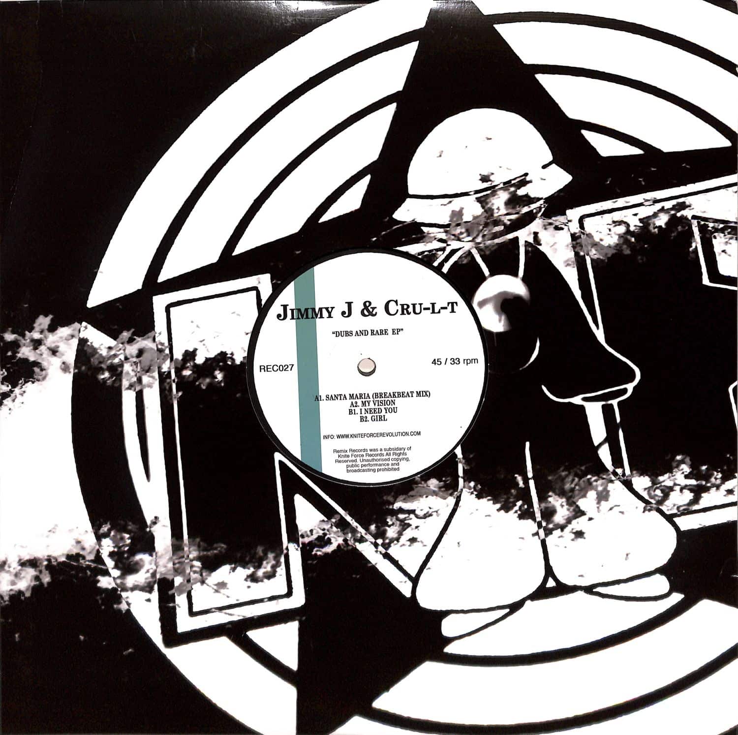 Jimmy J & Cru-L-T - DUBS & RARE EP