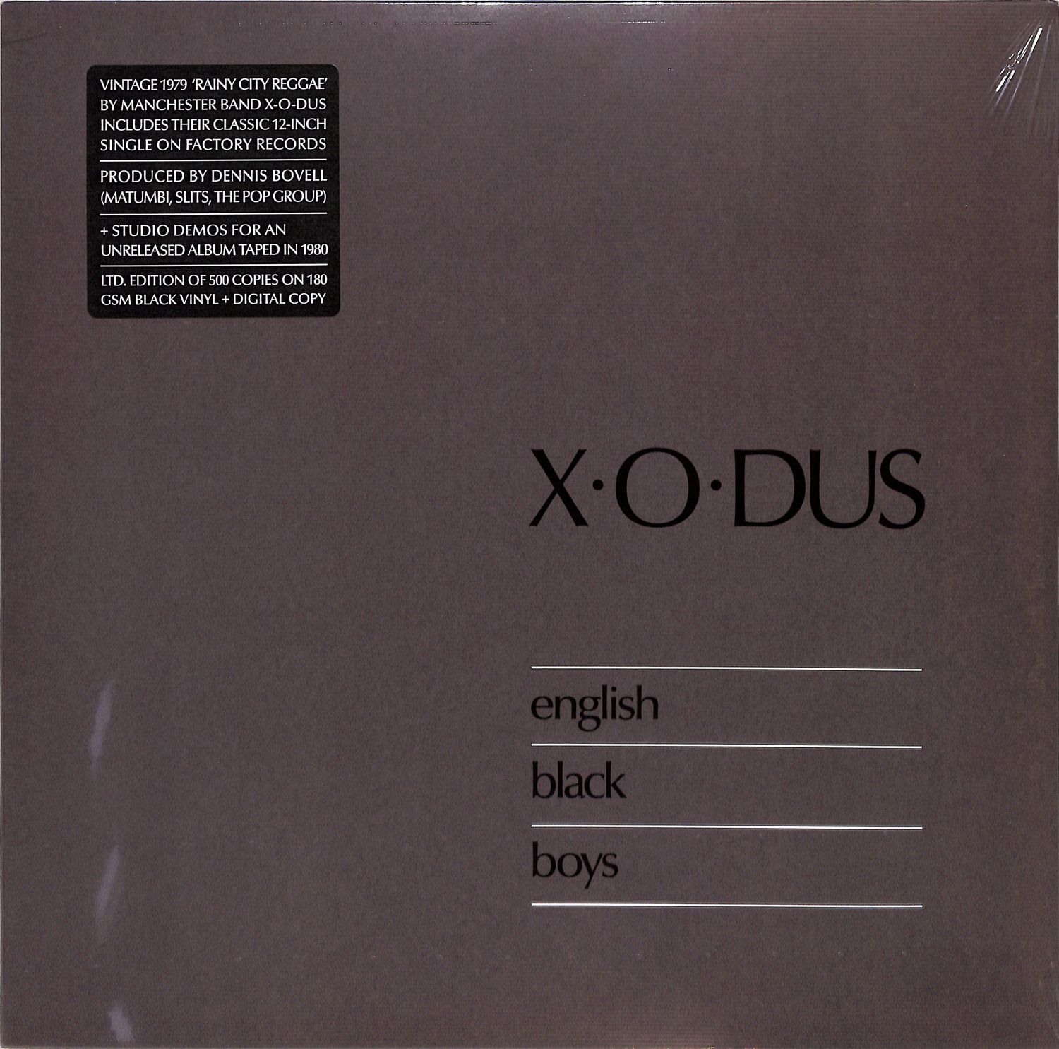 X-O-DUS - ENGLISH BLACK BOYS 