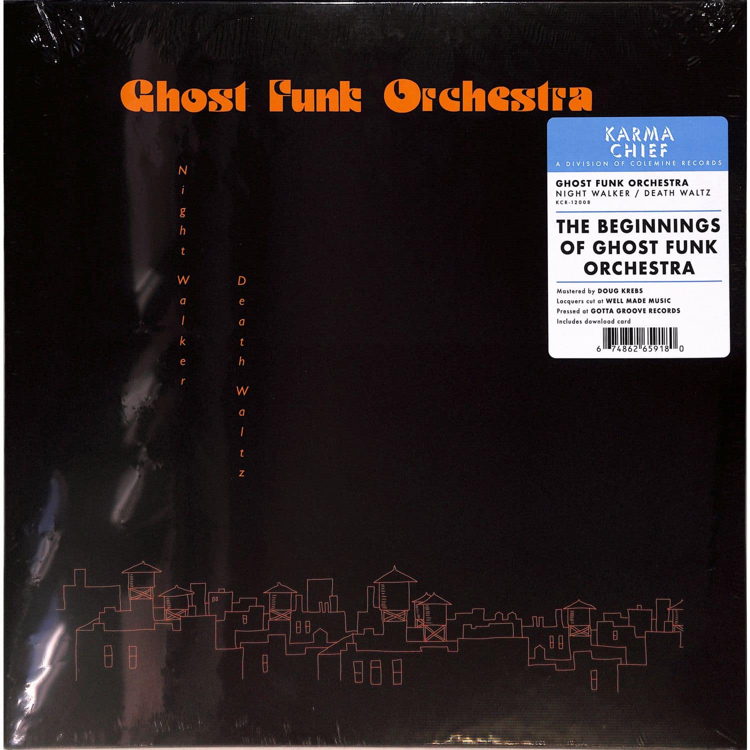 Ghost Funk Orchestra - NIGHT WALKER / DEATH WALTZ 