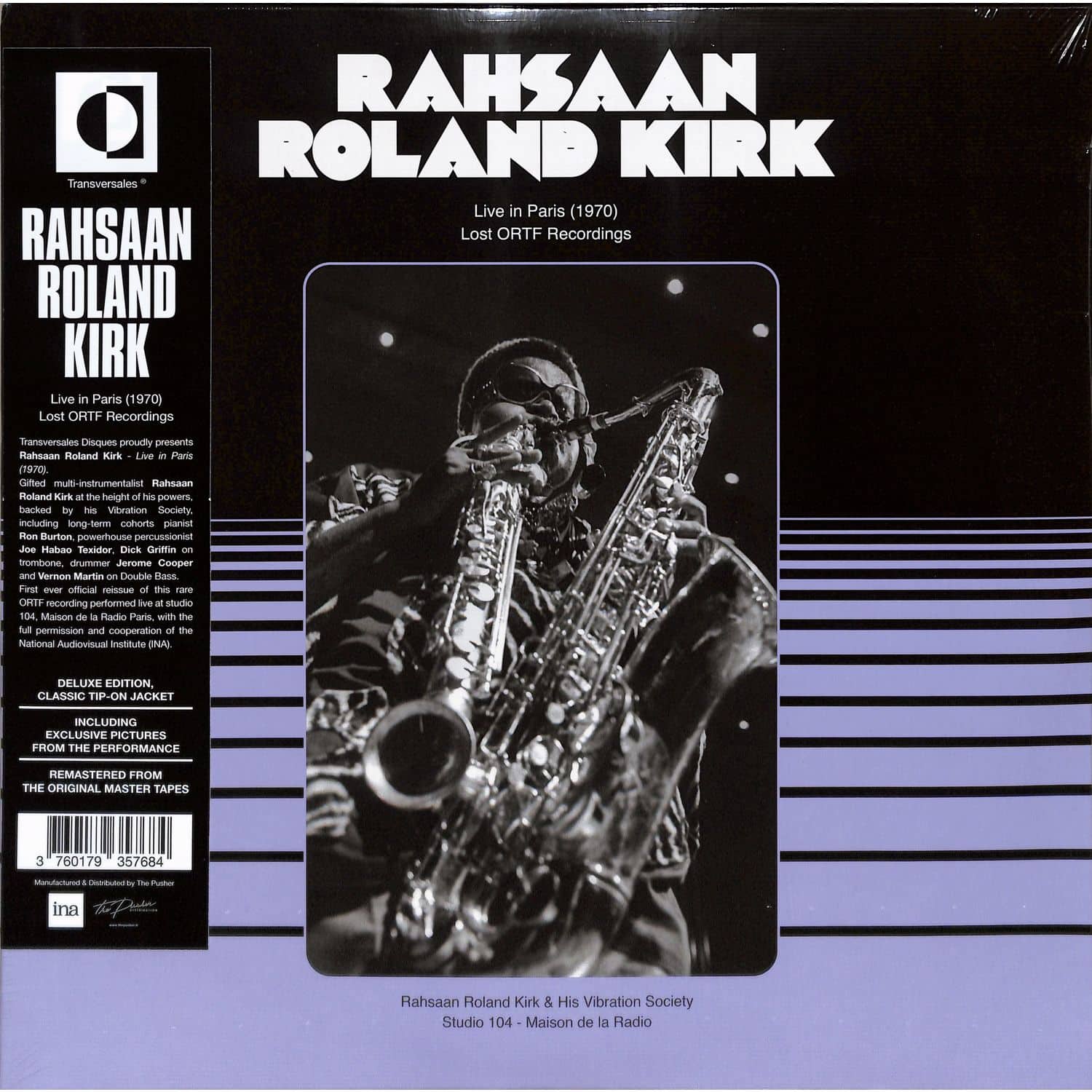 Rahsaan Roland Kirk & The Vibration Society - LIVE IN PARIS 