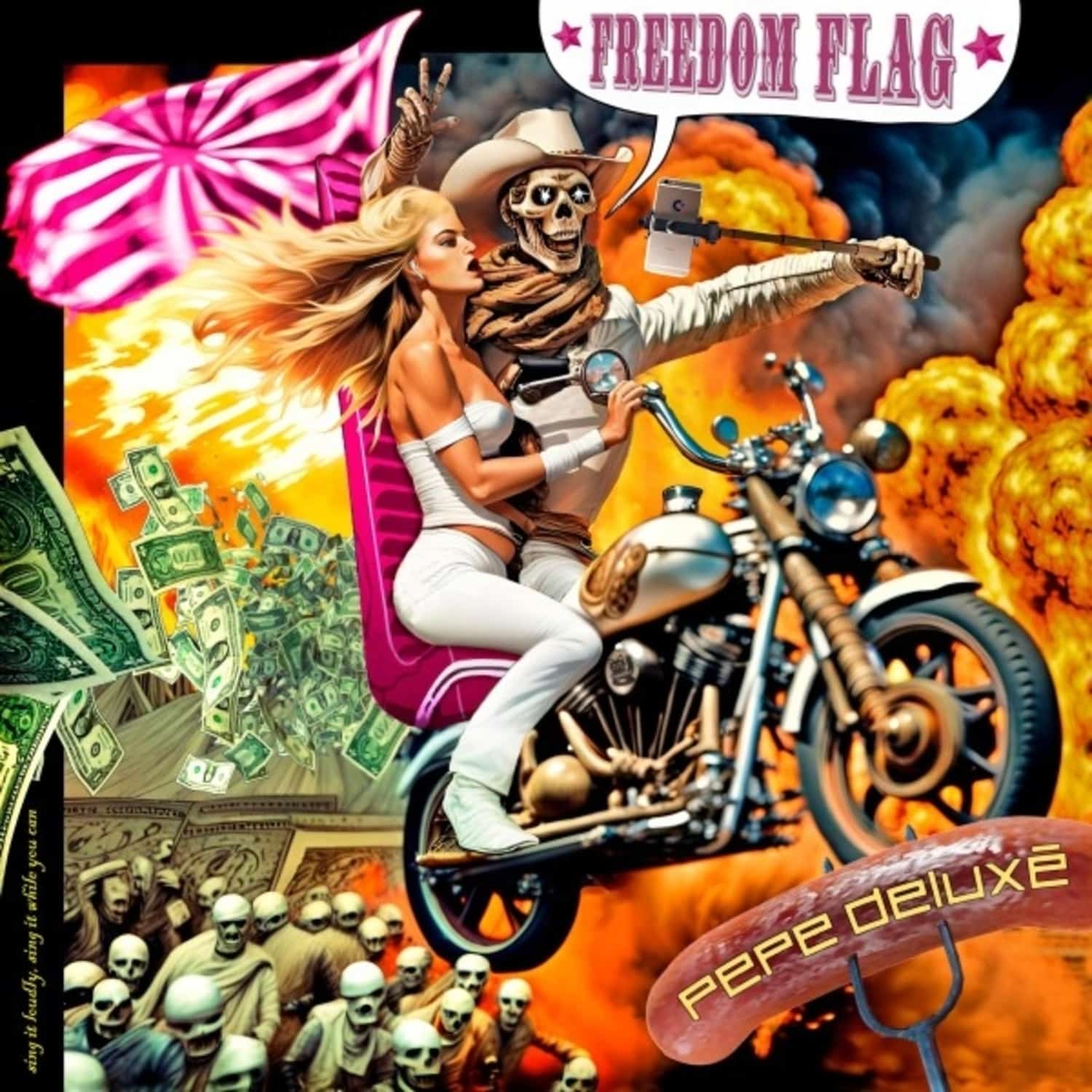 Pepe Deluxe - FREEDOM FLAG 