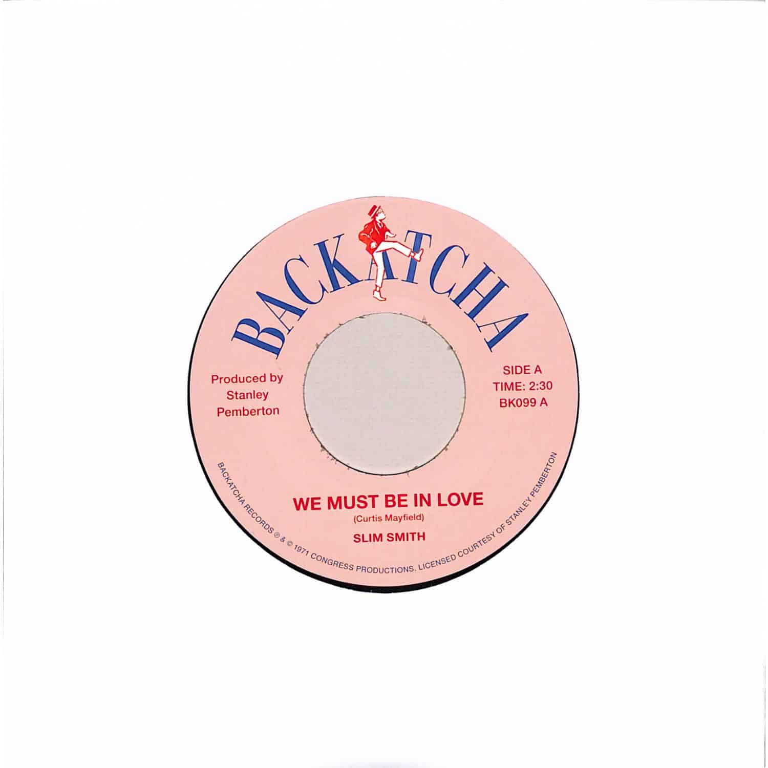 Slim Smith & Alton Ellis - WE MUST BE IN LOVE / I WISH I COULD MAKE YOU MINE 