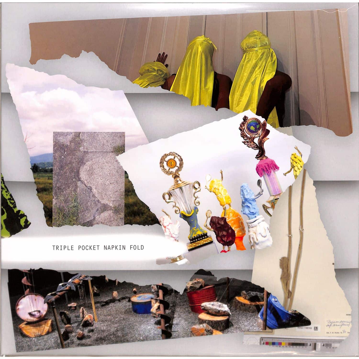 Ghost - TRIPLE POCKET NAPKIN FOLD 
