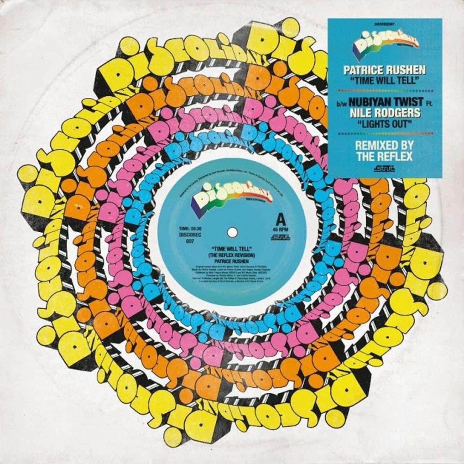 The Reflex / Patrice Rushen / Nubiyan Twist feat Nile Rodgers - TIME WILL TELL / LIGHTS OUT 