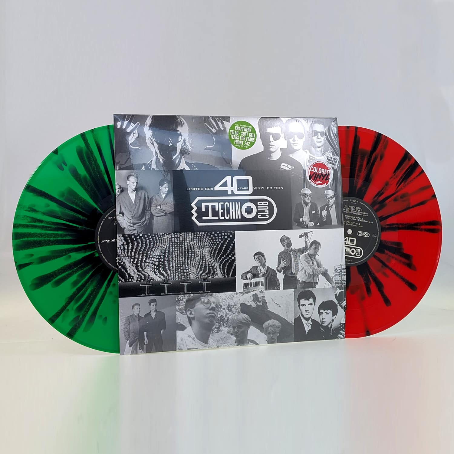 Various - 40 YEARS TECHNO CLUB - THE 80S